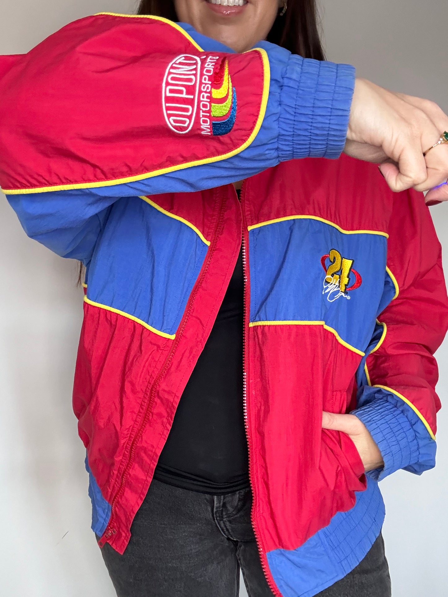Vintage Jeff Gordon NASCAR racing jacket by Chase Authentics