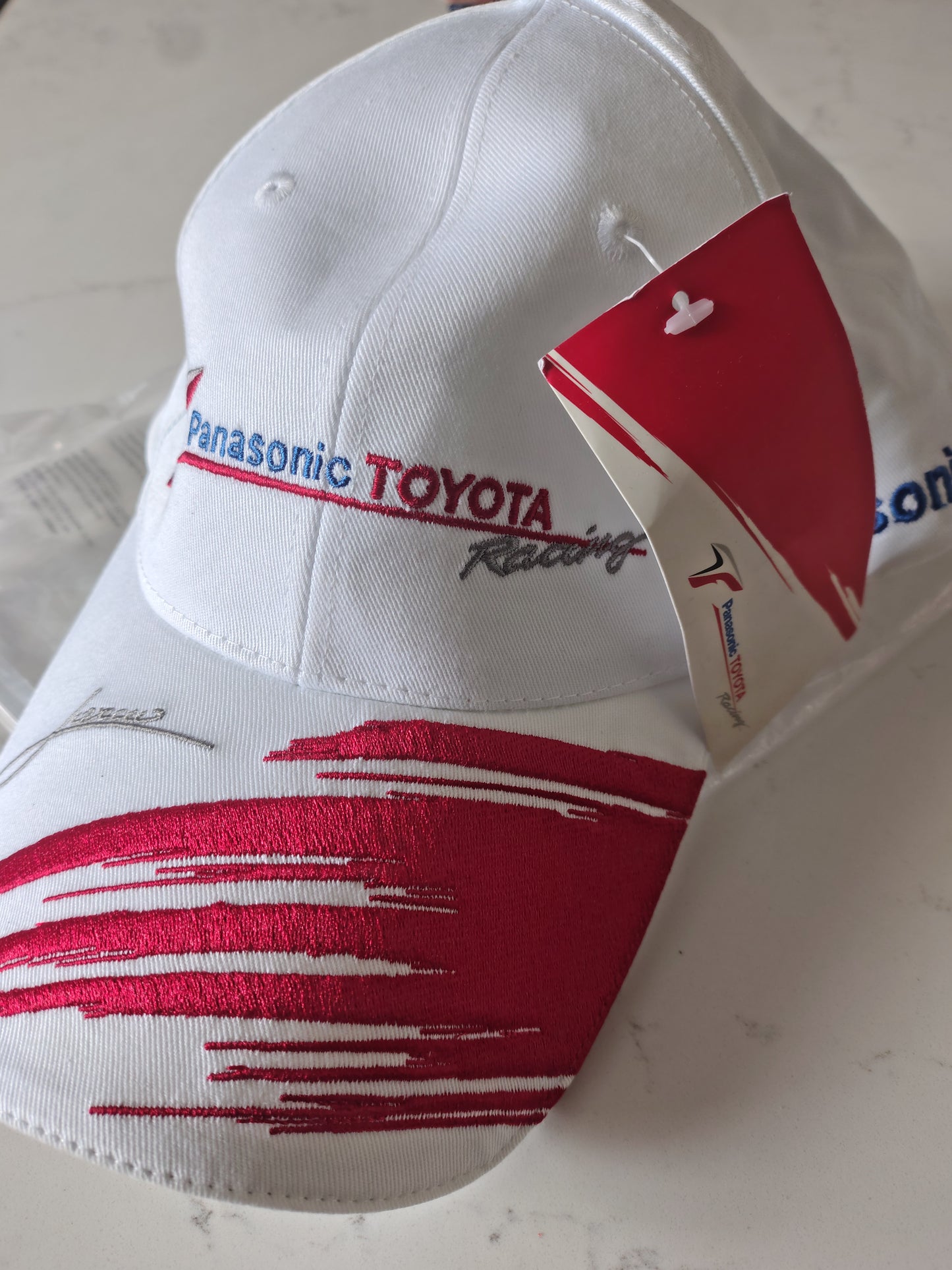 Official Denso Panasonic Toyota F1 cap hat Jarno Trulli grand prix