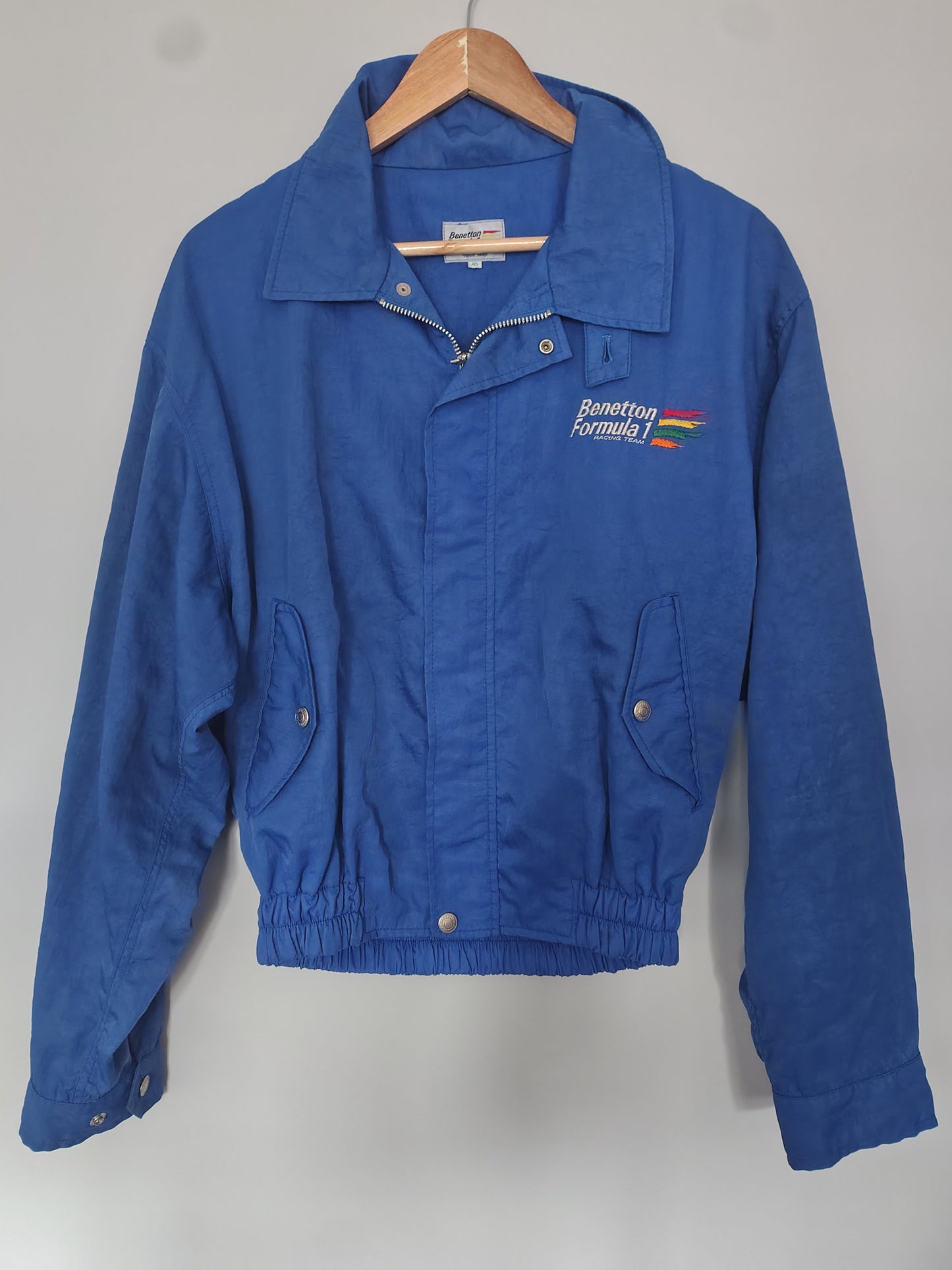 Benetton Formula 1 F1 Jacket Grand Prix Cropped Renault Official Rare