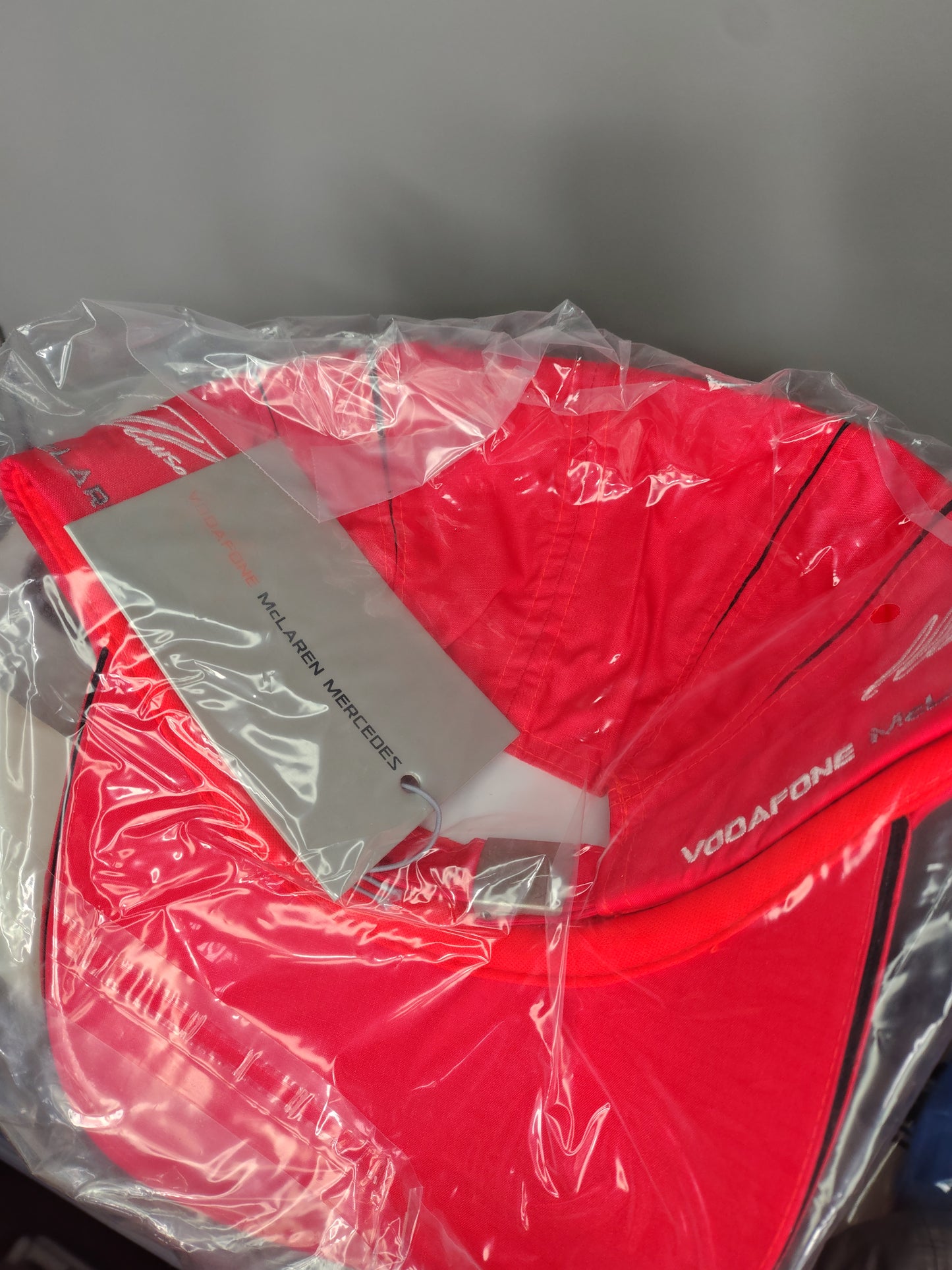 Official Vodafone McLaren Mercedes team F1 cap Alonso Hamilton era