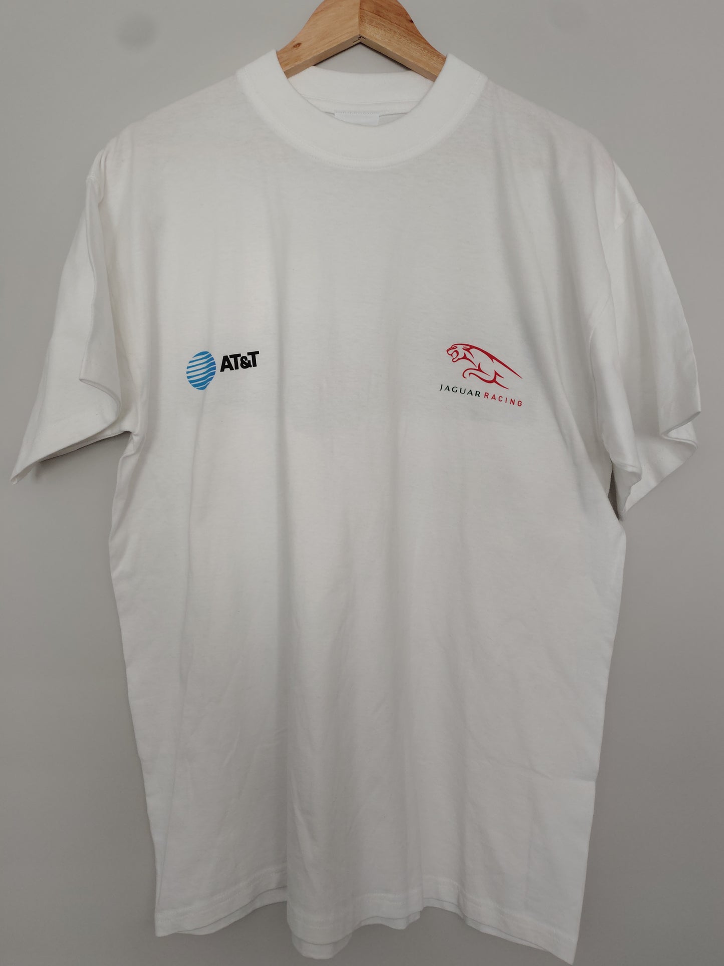 Vintage Jaguar Racing Mark Webber Official T-shirt F1 Red Bull HSBC Stewart Rare