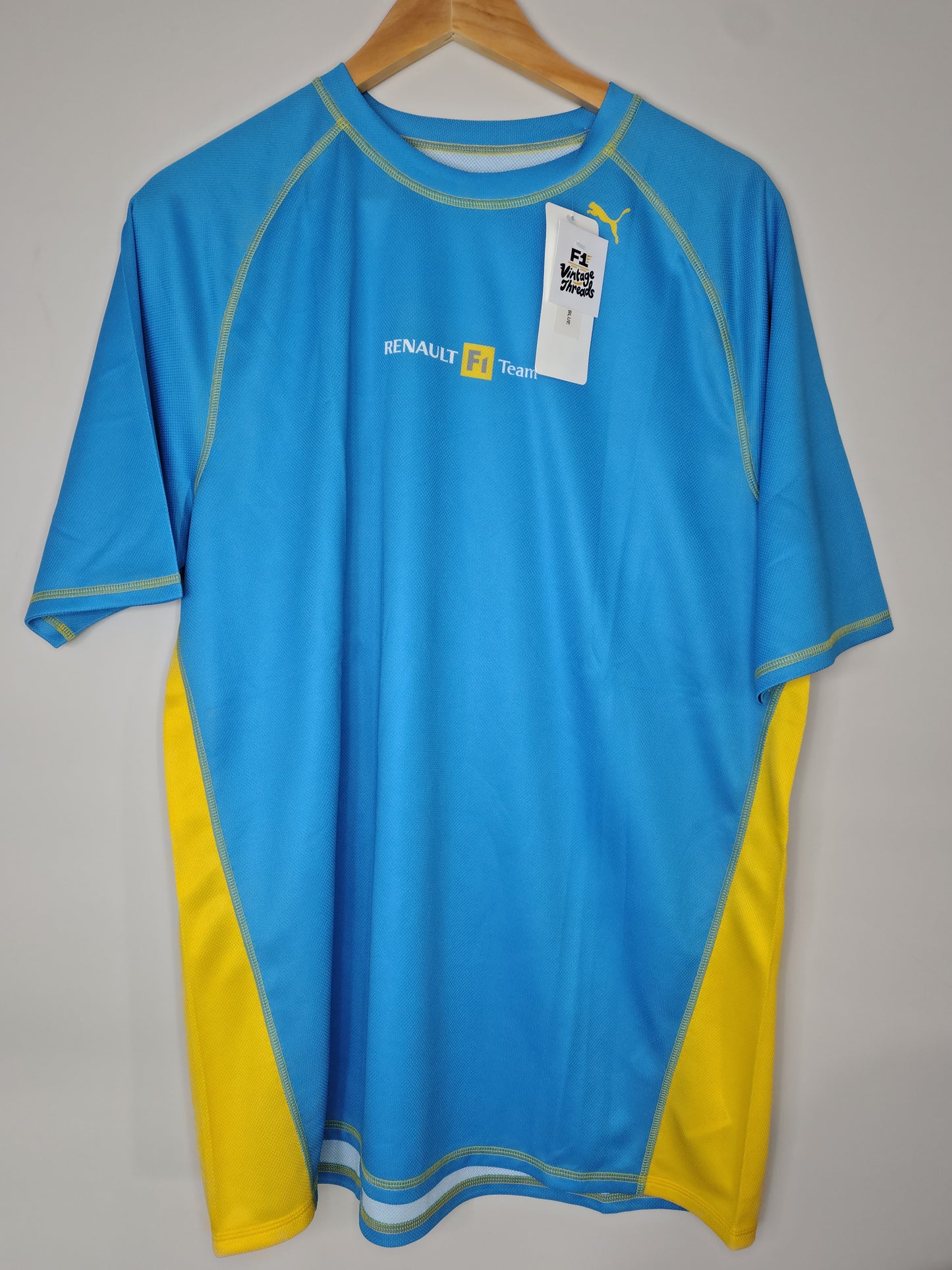 Official Renault F1 team Puma t-shirt Fernando Alonso era