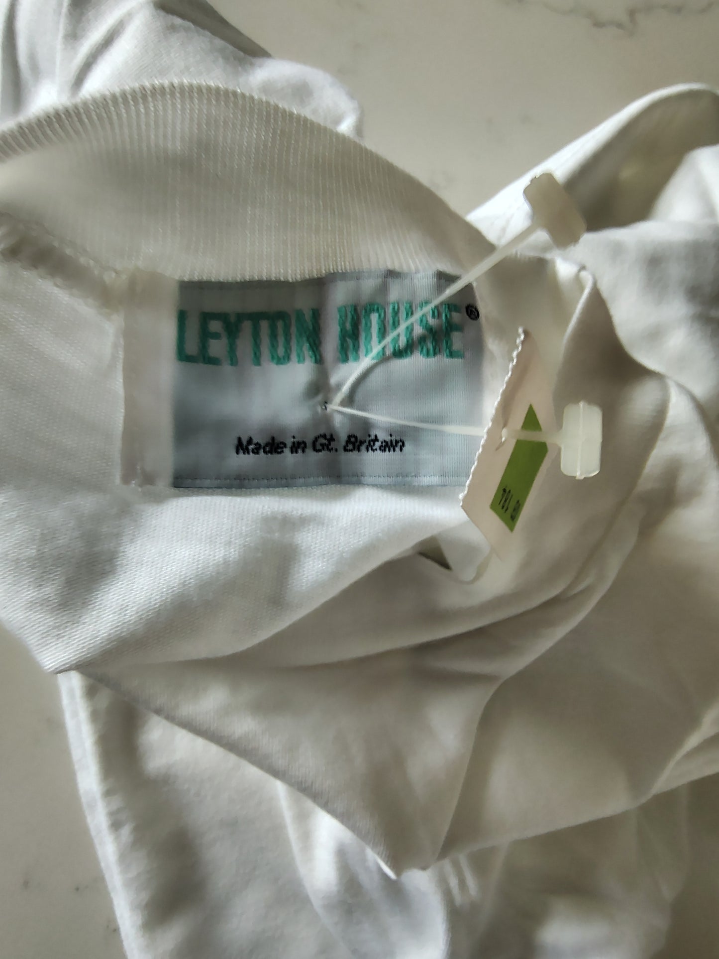 Official Leyton House Maurício Gugelmin t-shirt white medium made in Britain circa 1990