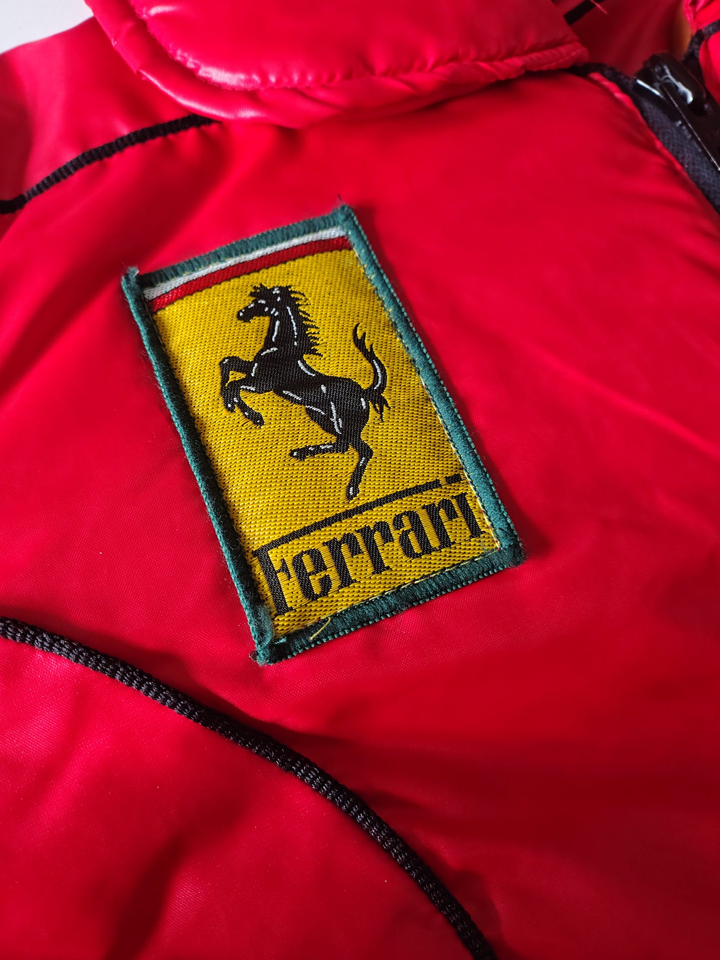 Vintage Ferrari sports jacket formula one F1 grand Prix made in England