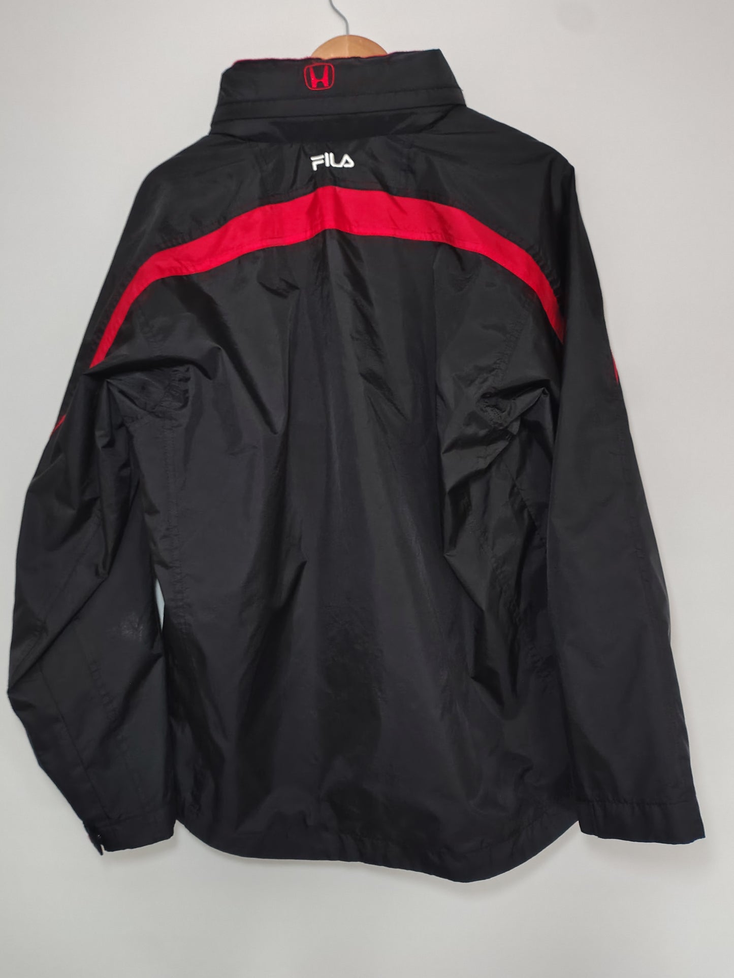 Official Fila Honda racing F1 team jacket coat medium black red formula one grand Prix circa 2006