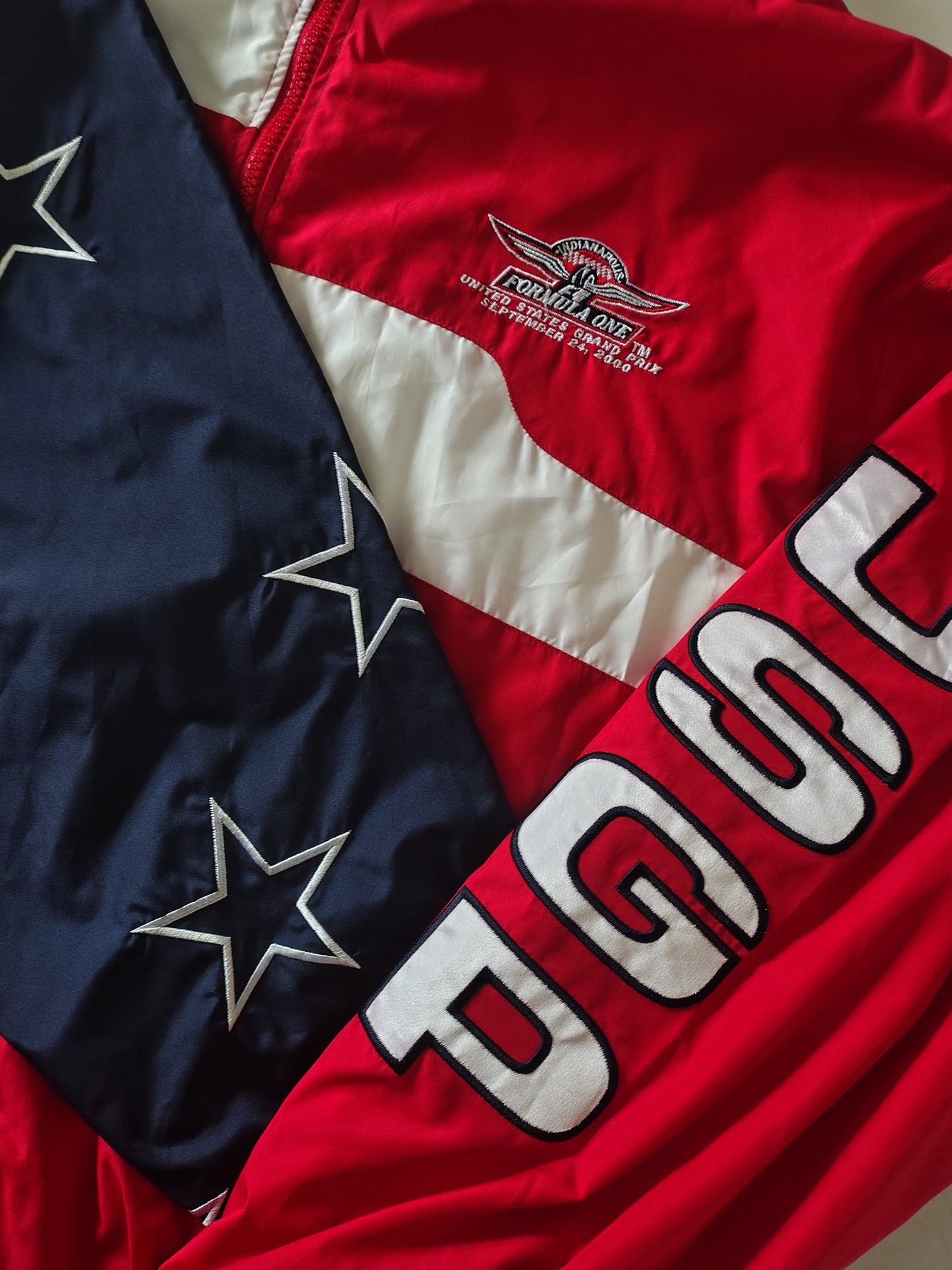 2000 United States grand prix jacket official USA Indianapolis Indiana formula 1 F1 COTA Circuit of the Americas Austin Texas Las Vegas Miami USGP vintage