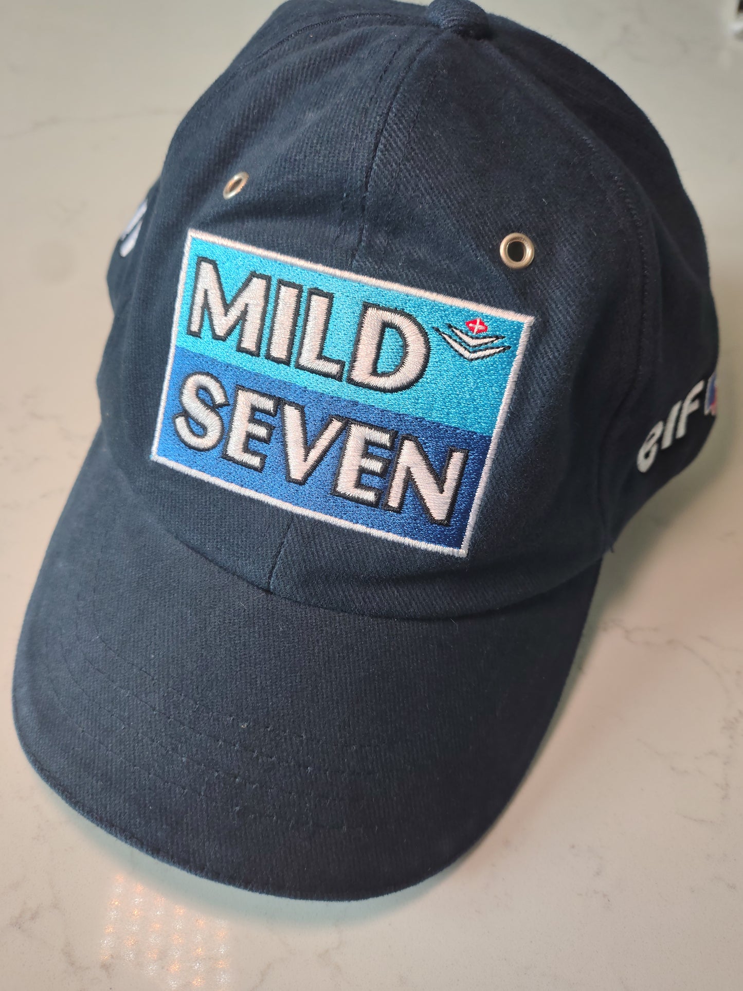 Official Benetton Giancarlo Fisichella F1 Cap Hat Renault Grand Prix Mild Seven