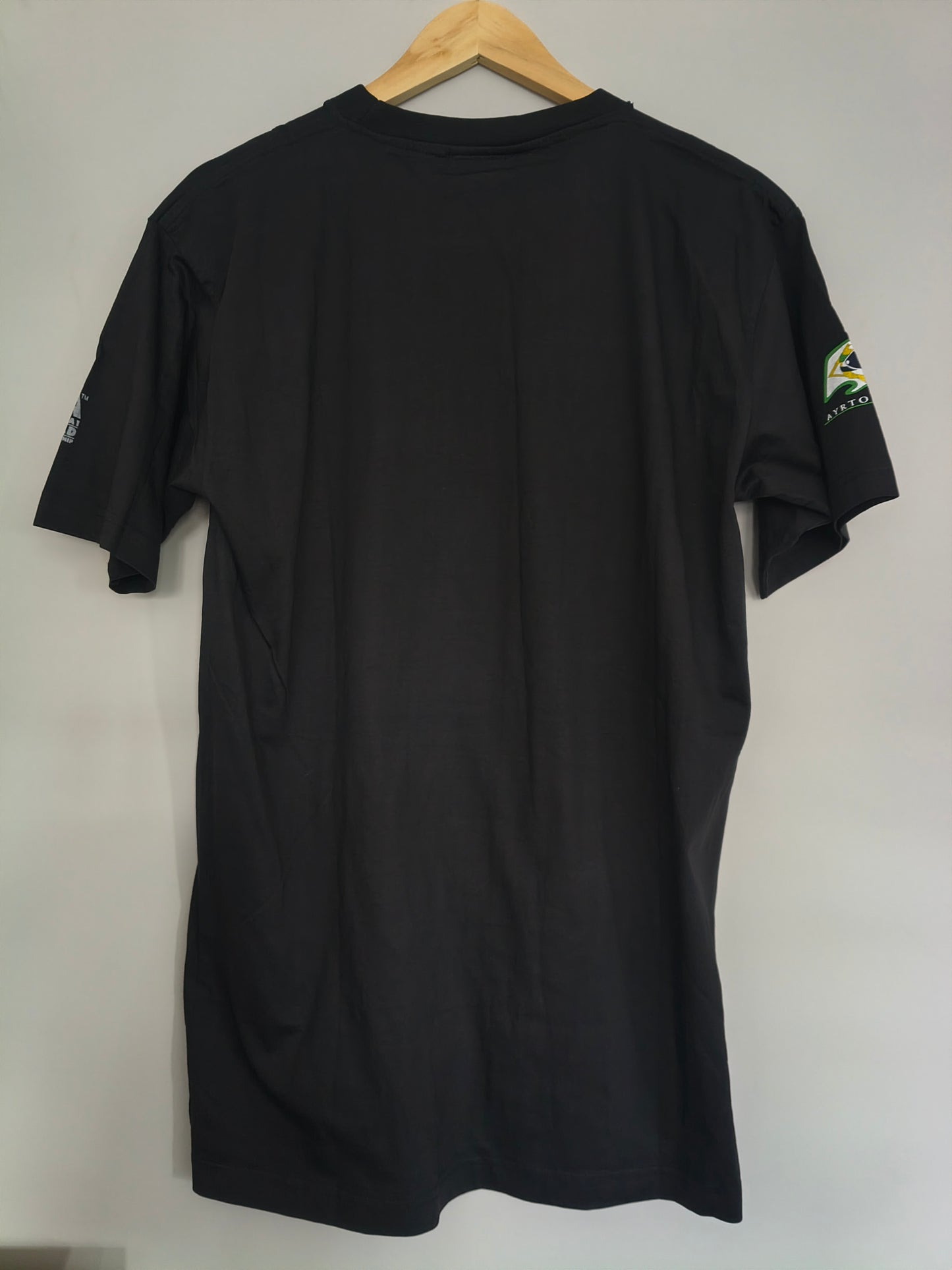 1997 Ayrton Senna foundation portrait t-shirt official Gianni Giansanti vintage F1