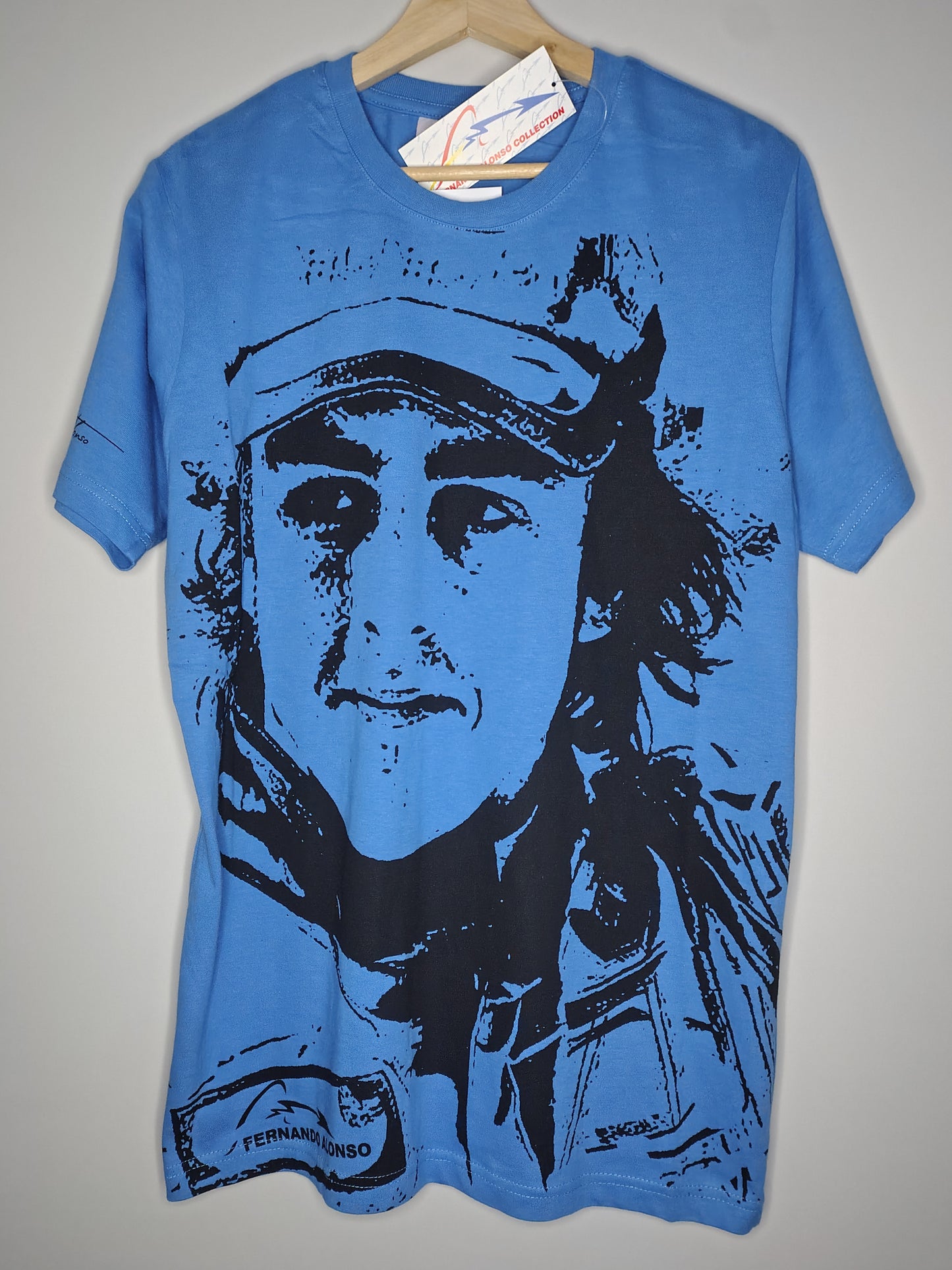 Official Fernando Alonso Renault t-shirt white circa 2005/06 F1 formula one BNWT unisex Medium