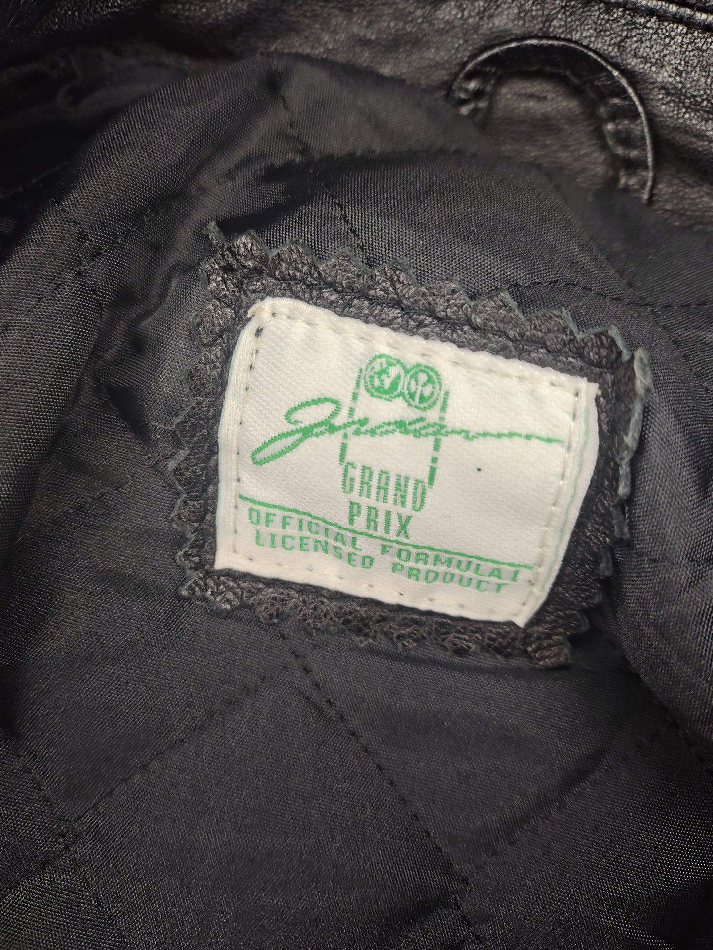1998 Jordan Grand prix Buzzin Hornets leather jacket official F1 Heinz-Harald Frentzen Eddie Damon Hill 198 Mugen Honda Ralf Schumacher Spa