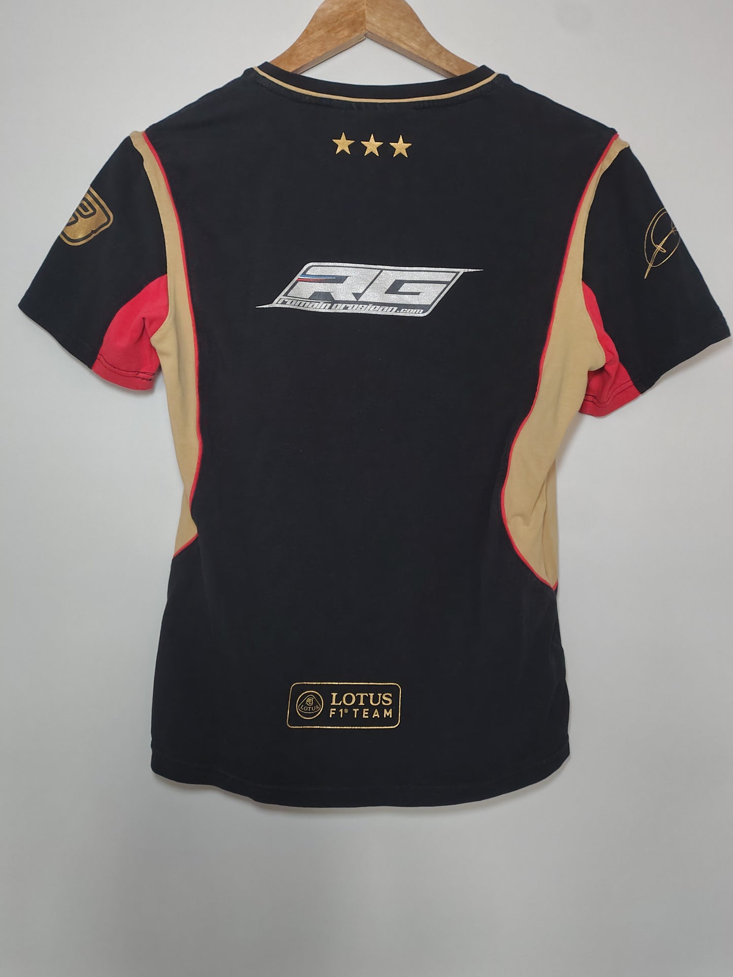 Official Lotus F1 Romain Grosjean vest baby tee tank top formula one grand Prix