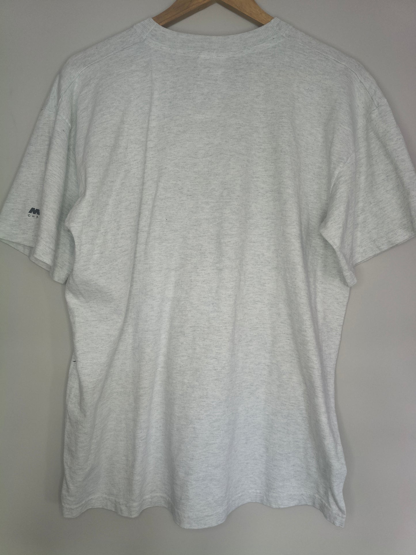Mika Hakkinen David Coulthard McLaren grey helmet t-shirt by Screen Stars vintage F1