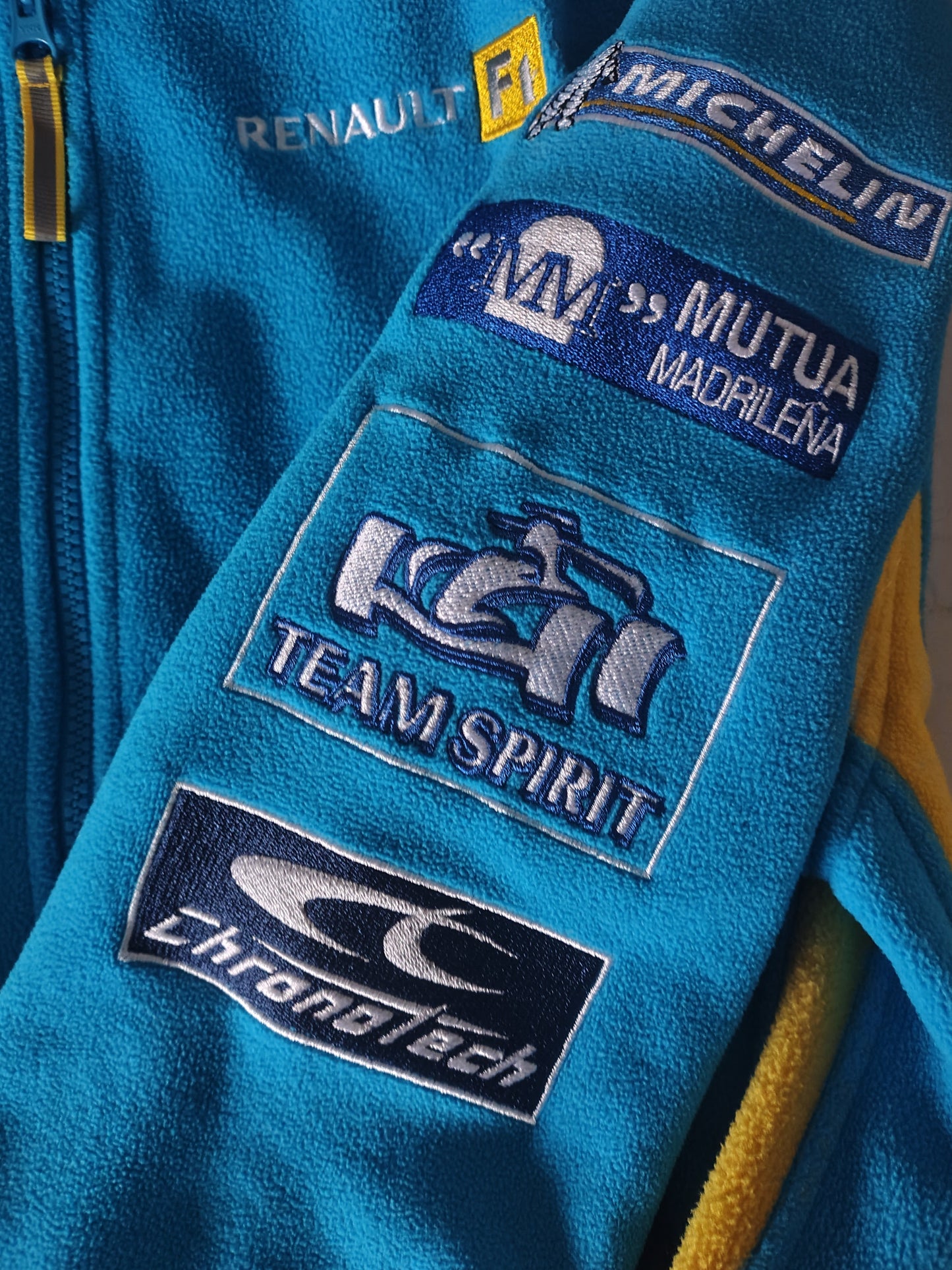 2005 Renault F1 fleece Fernando Alonso official XL formula 1