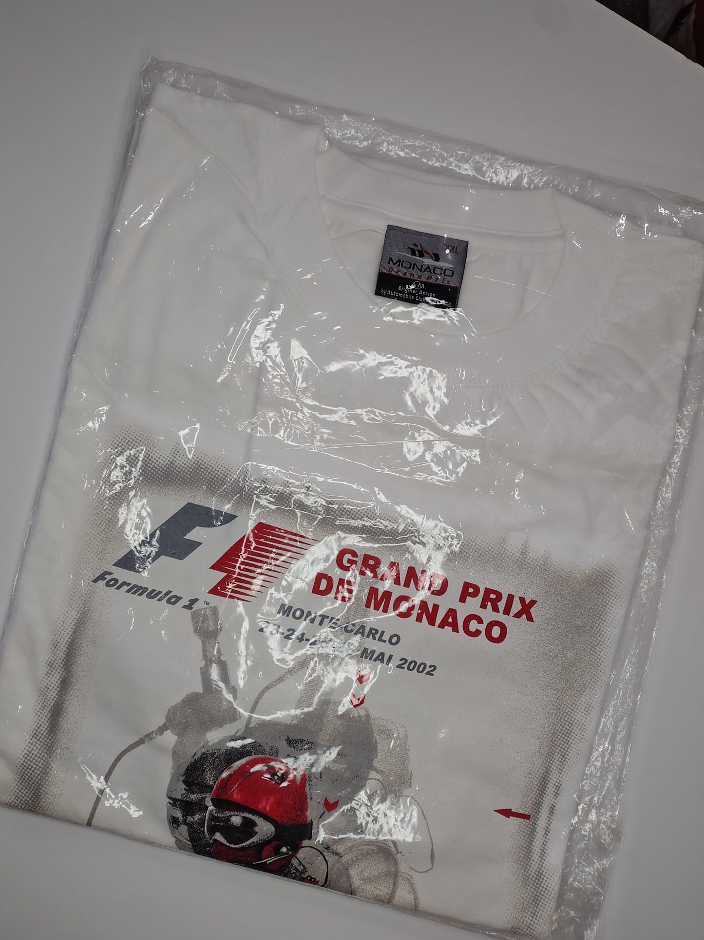 2002 F1 Grand Prix de Monaco Monte Carlo official t-shirt