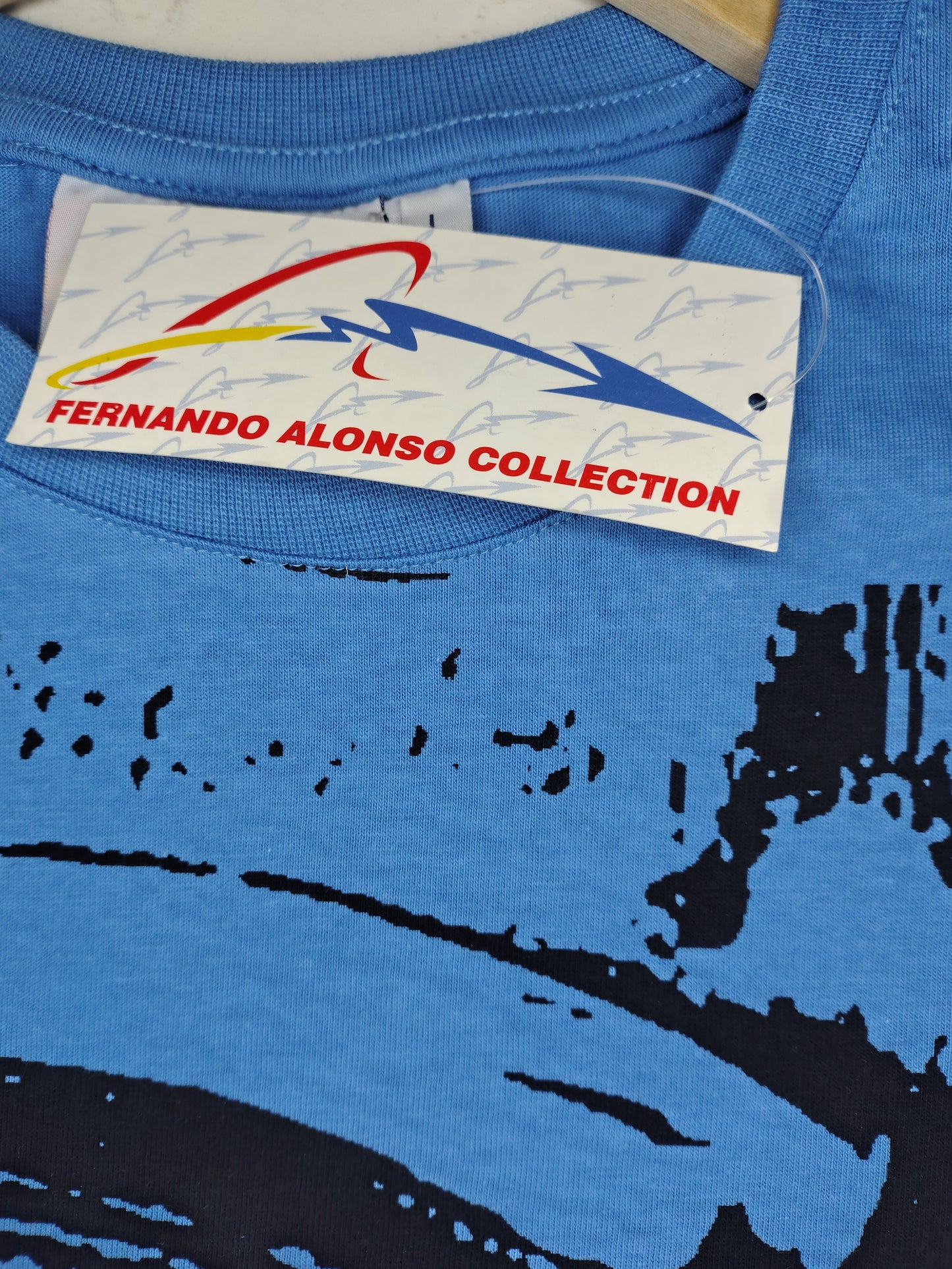 Official Fernando Alonso Renault t-shirt white circa 2005/06 F1 formula one BNWT unisex Medium