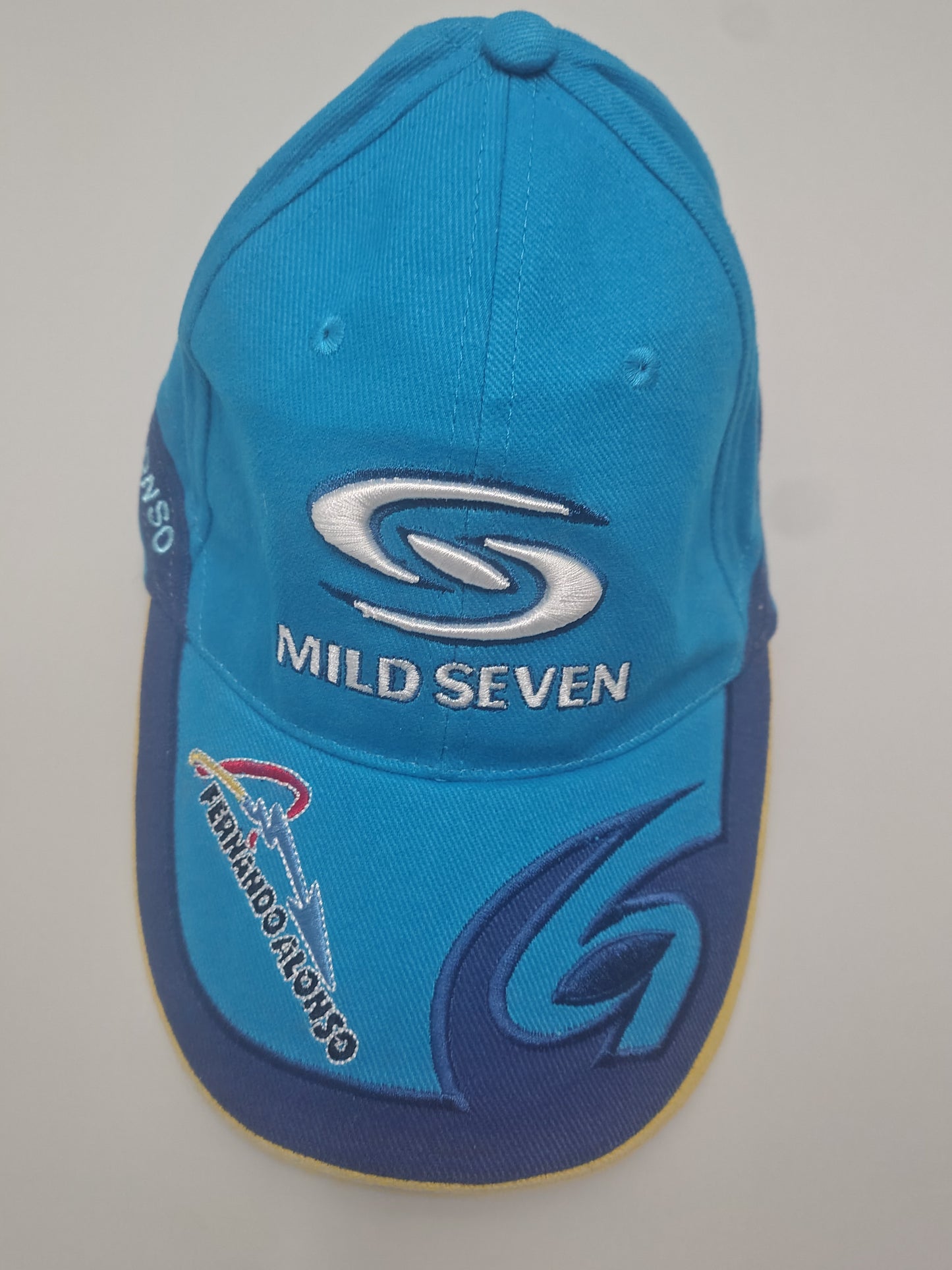 2005 Fernando Alonso Renault R25 cap hat Mild Seven formula 1 F1 grand Prix official