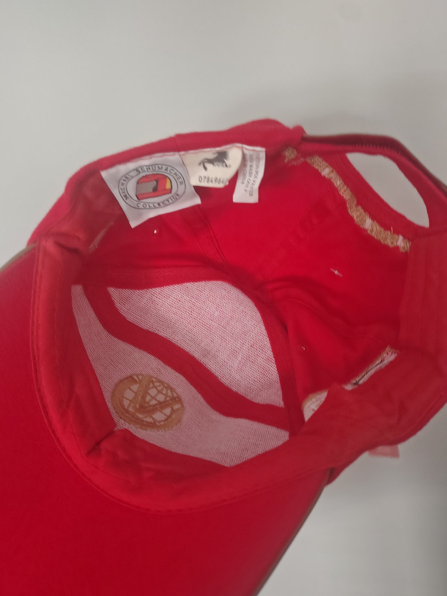 2001 Michael Schumacher Ferrari world champion cap hat formula 1 F1 grand Prix