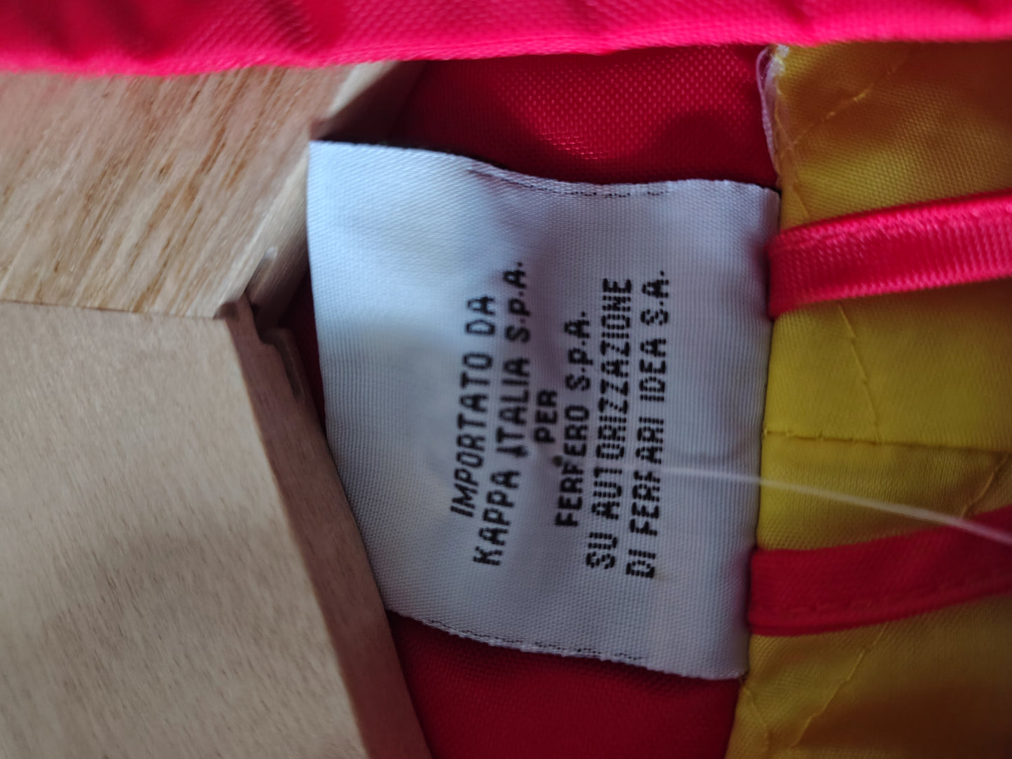 Official Scuderia Ferrari coat jacket Kappa formula one F1 grand prix