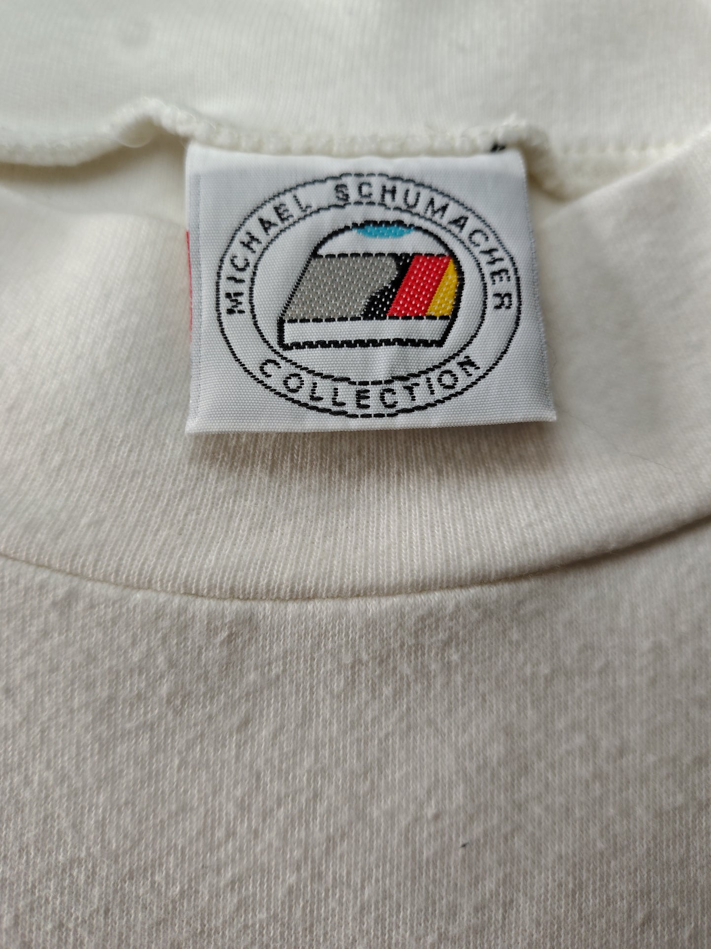 Official Michael Schumacher Ferrari racing t-shirt white