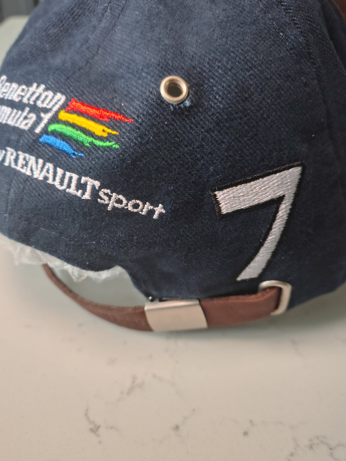 Official Benetton Giancarlo Fisichella F1 Cap Hat Renault Grand Prix Mild Seven