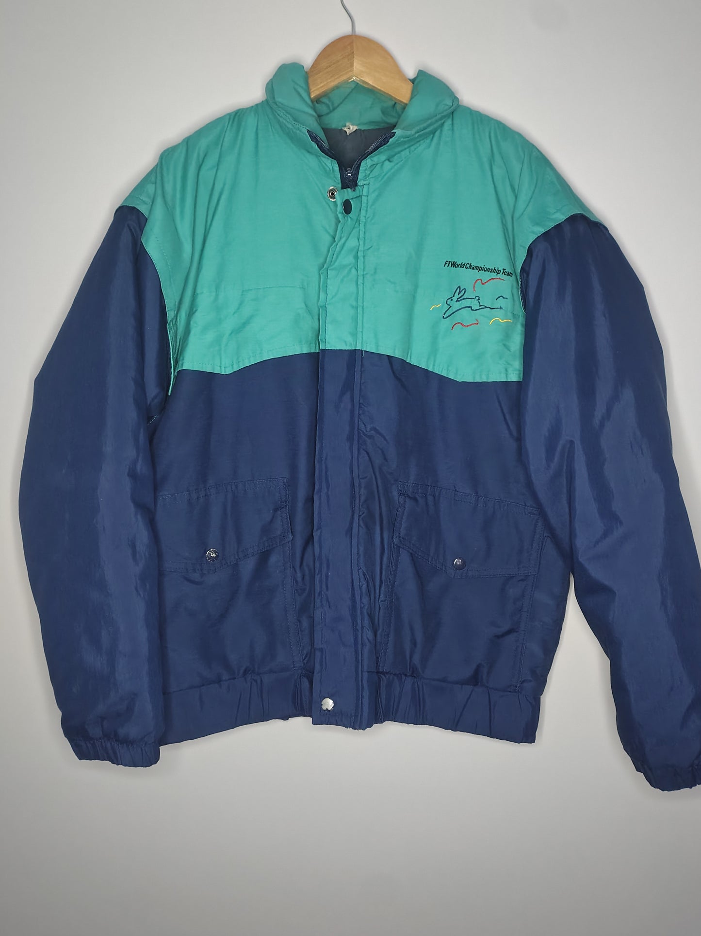 Vintage Benetton Formula 1 F1 world Championship Team Jacket grand prix