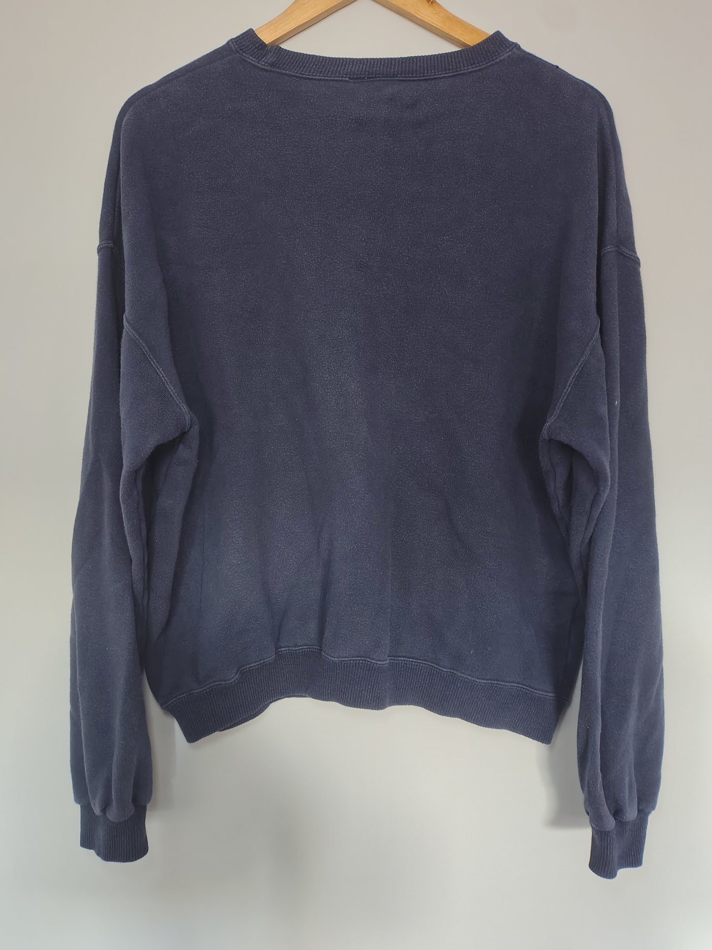 Benetton formula one F1 sweatshirt jumper navy sweater ladies large grand prix official vintage