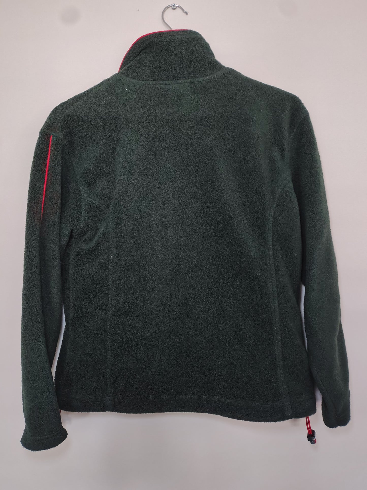 Official Jaguar racing team ladies cropped green fleece