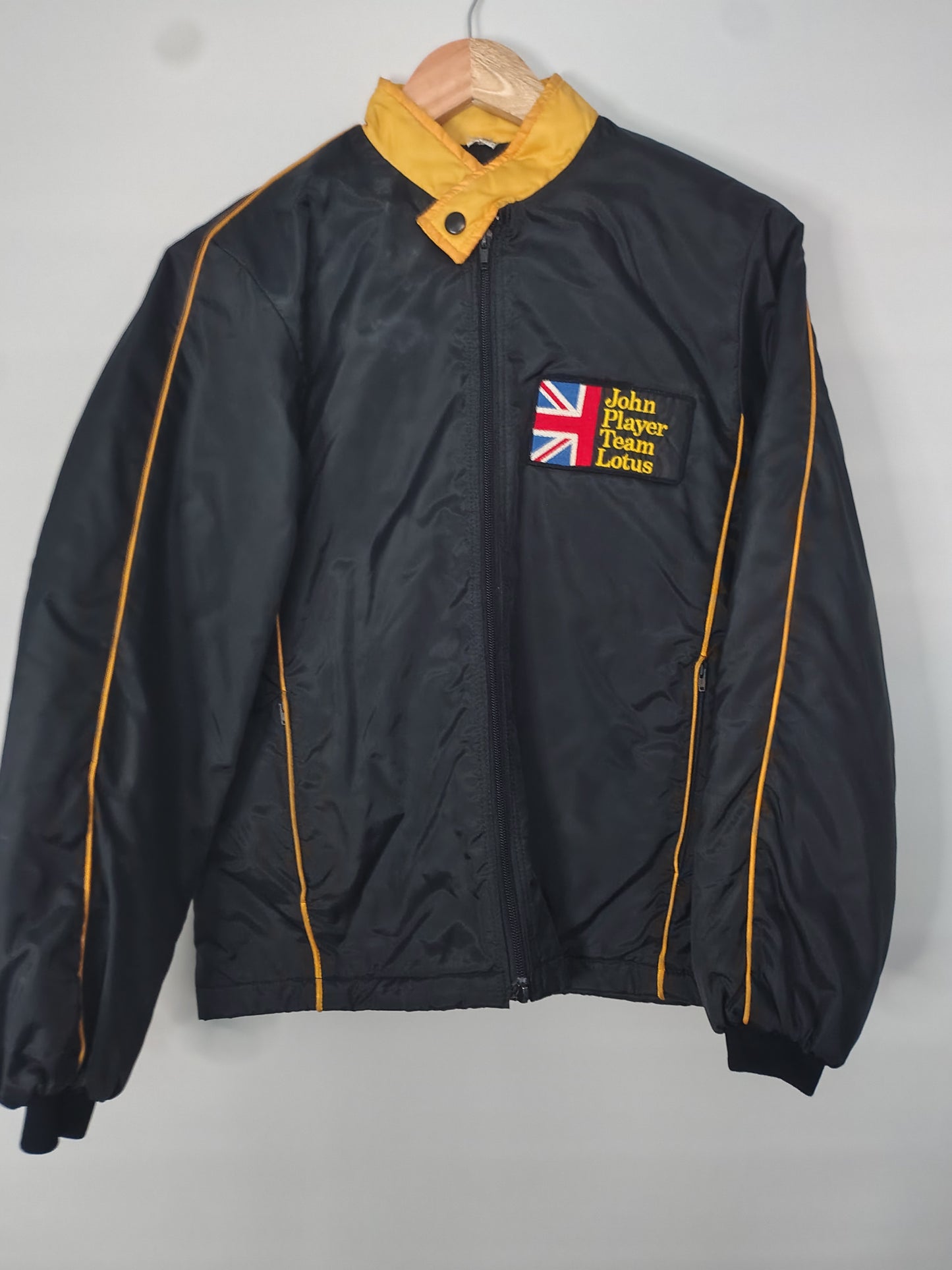 Vintage John Player Special Jacket Team Lotus Grand Prix Andretti Senna Camel