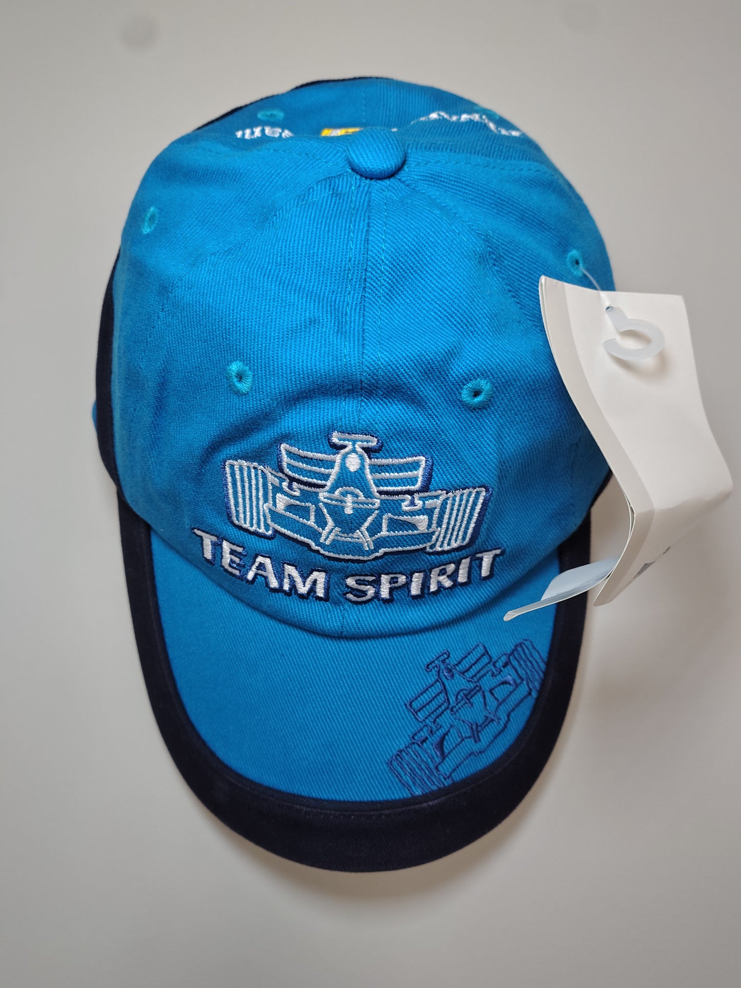 Official Puma Renault F1 Cap Hat Fernando Alonso Jarno Trulli Mild Seven Grand Prix circa 2004 Rare