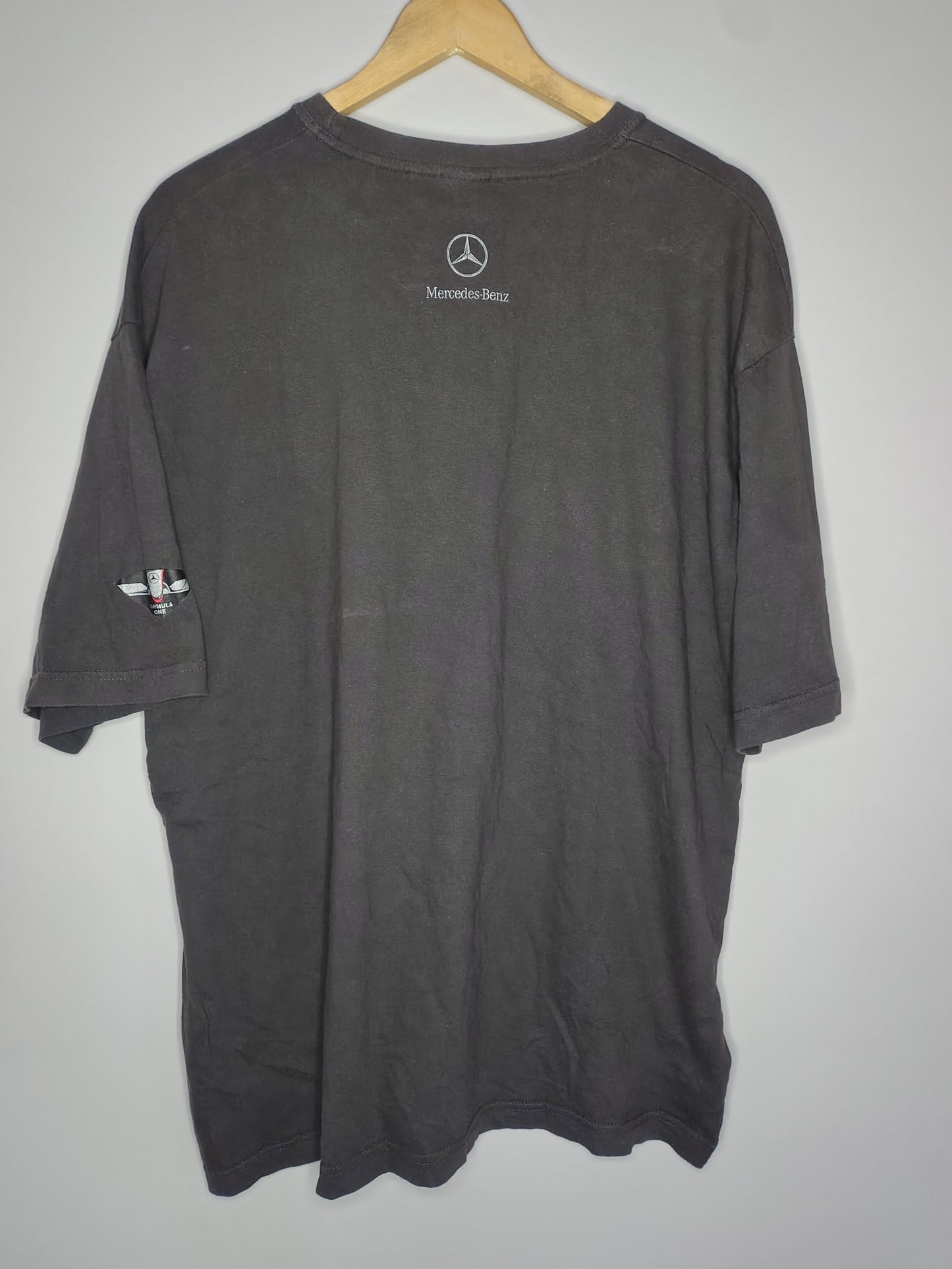 Team McLaren Mercedes Kimi Raikkonen grey t-shirt XL official