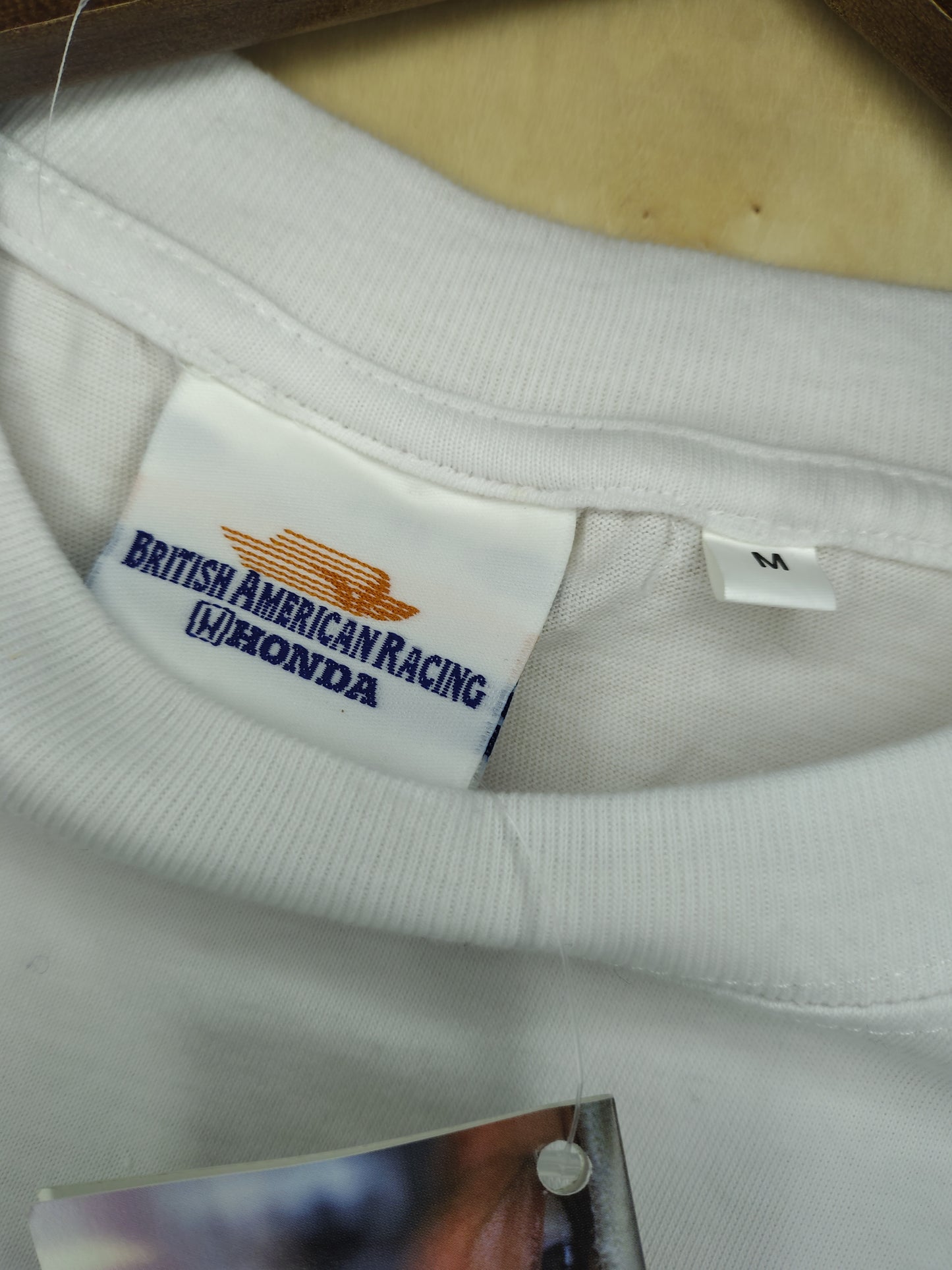 2000 British American Racing BAR Honda official team t-shirt lucky strike luckies vintage F1