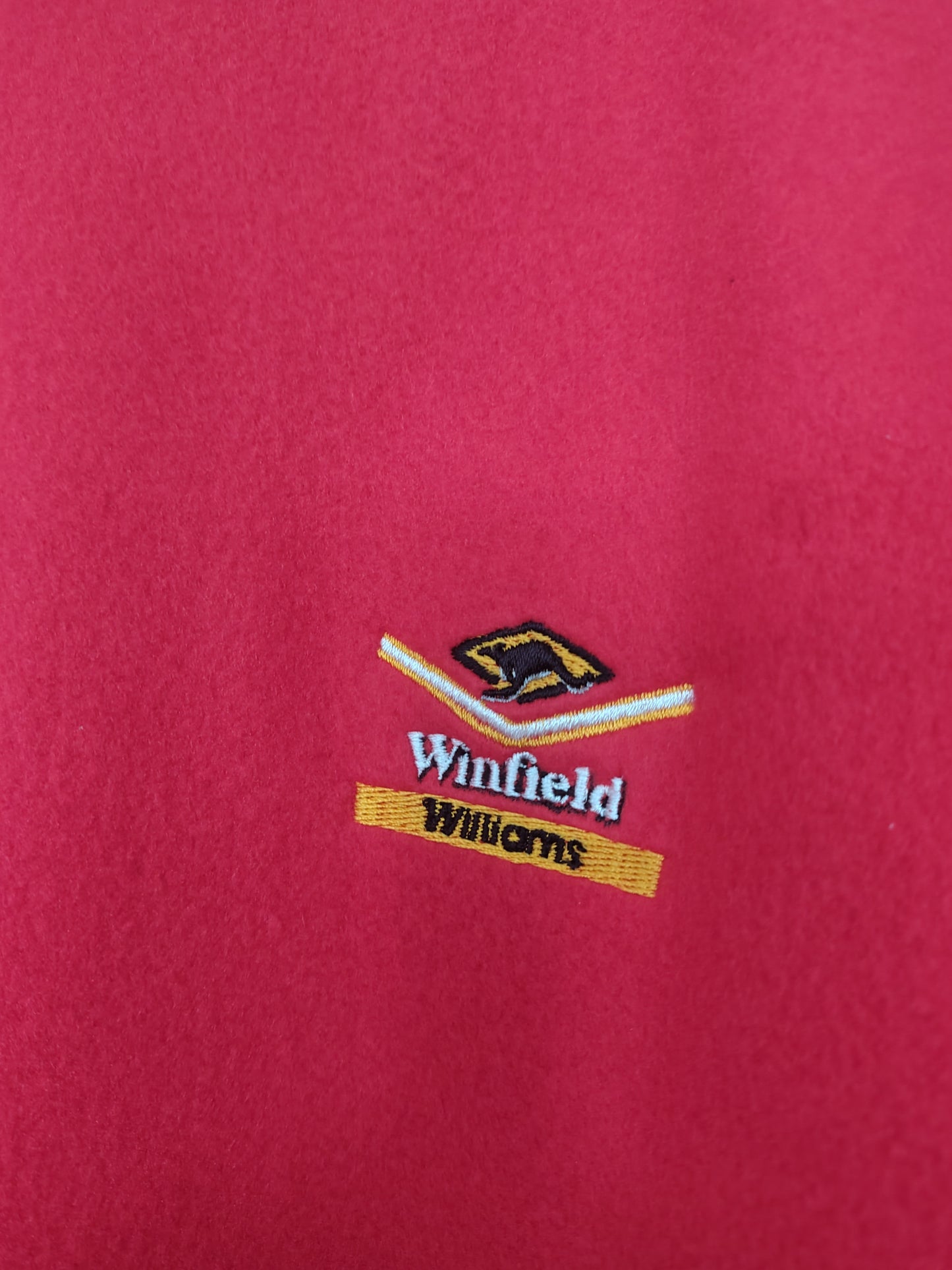1998 Winfield Williams 1/4 zip grid fleece Frentzen Villeneuve Goodsports official FW20 formula 1 F1 grand Prix
