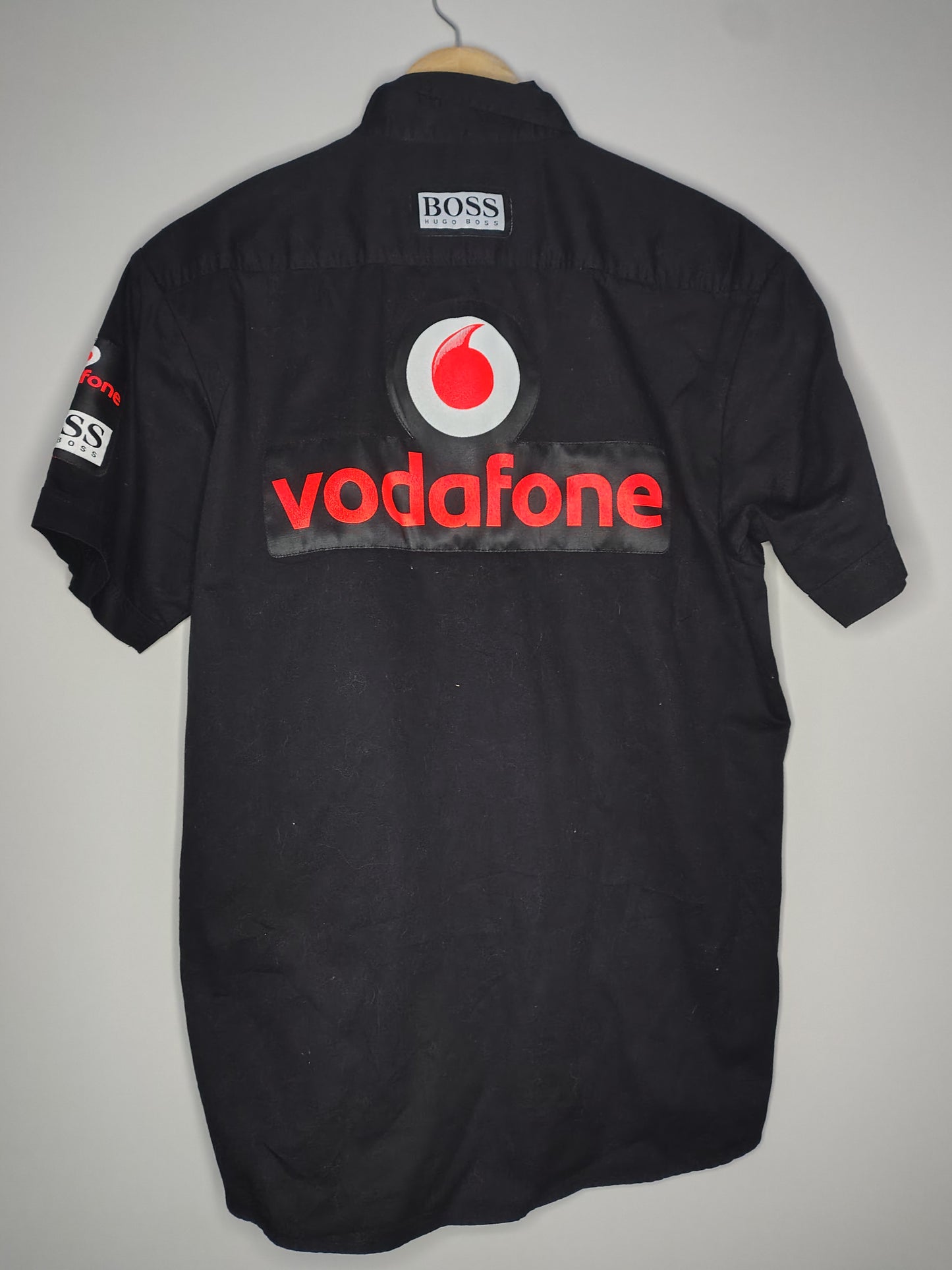 Vodafone McLaren Mercedes team F1 shirt black official