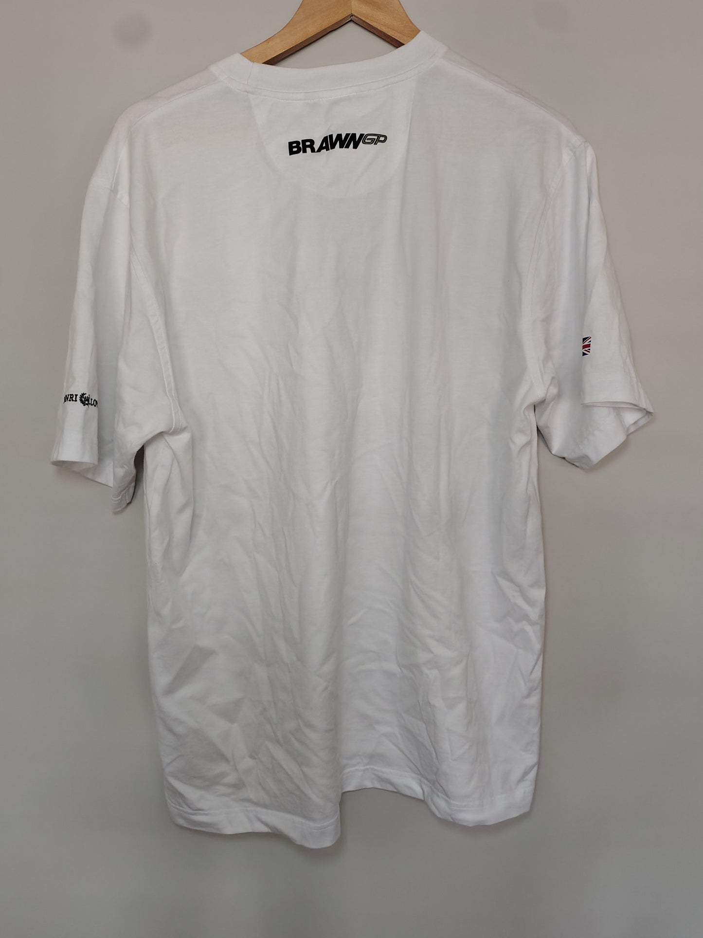 Official Brawn GP T-shirt Jenson Button Henri Lloyd Mens Formula 1 F1