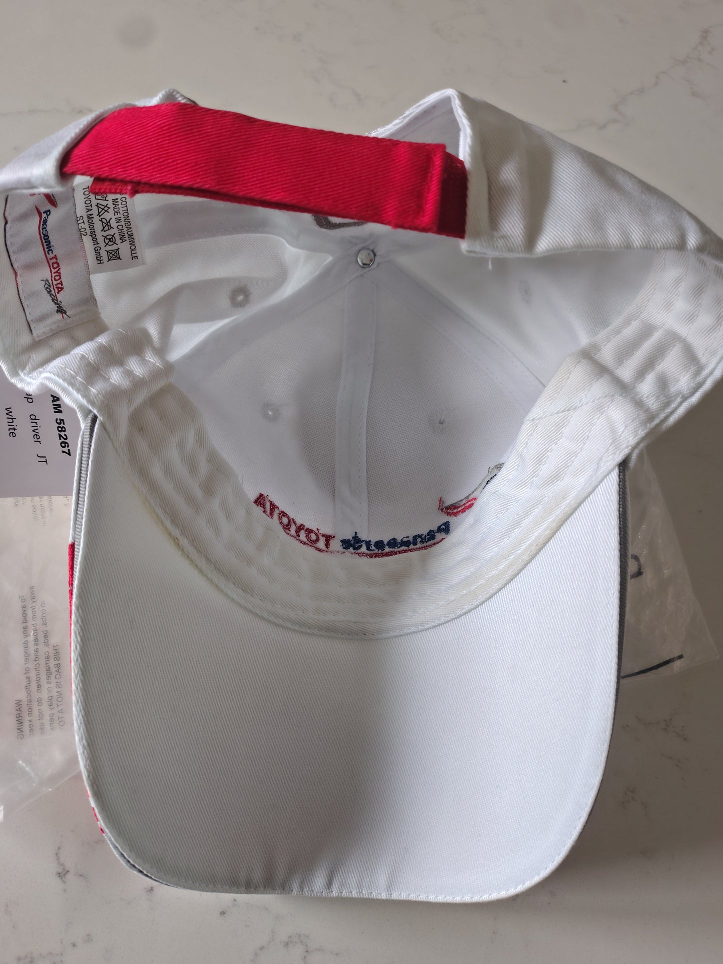 Official Denso Panasonic Toyota F1 cap hat Jarno Trulli grand prix