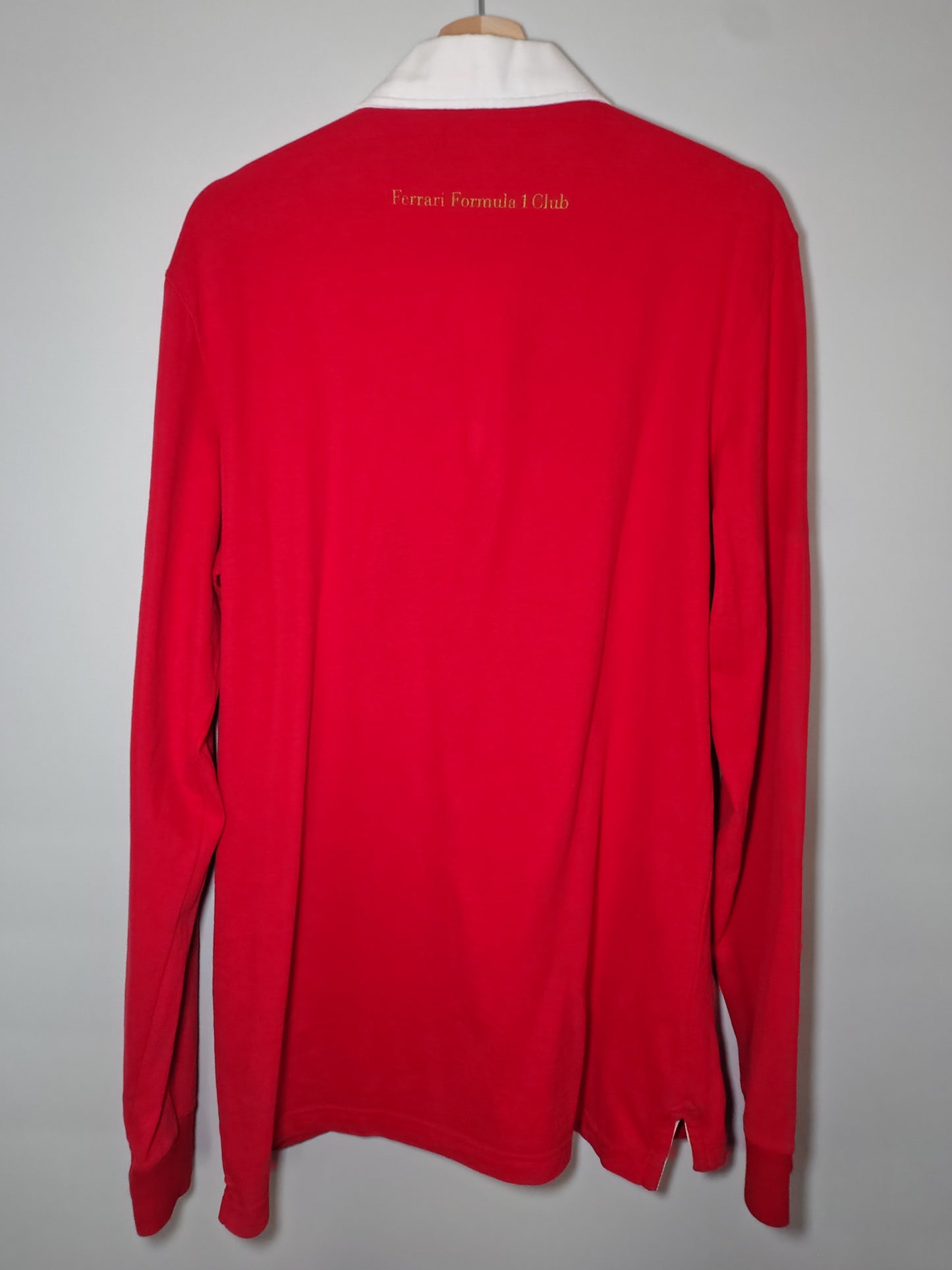 Official Scuderia Ferrari ladies rugby top long sleeve formula 1 F1 grand Prix