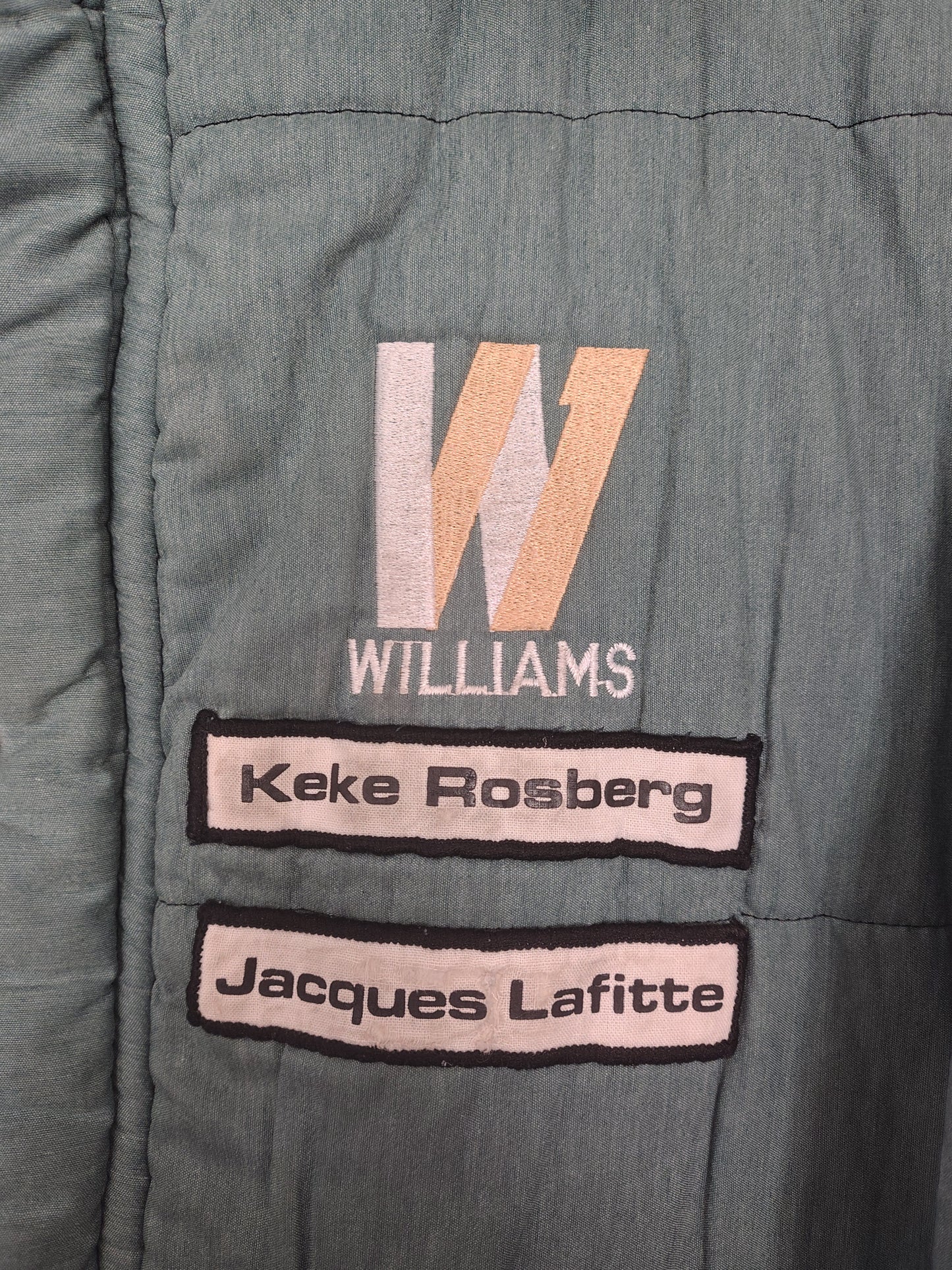Vintage TAG Williams Albilad-Saudia Grand Prix Jacket FW08 Formula 1 grand Prix Prost Lauda Watson Rosberg