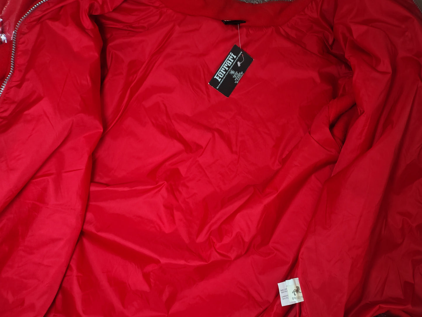 2002 Official Scuderia Ferrari Vodafone full zip grid fleece F1 formula 1 grand Prix Michael Schumacher era Vintage
