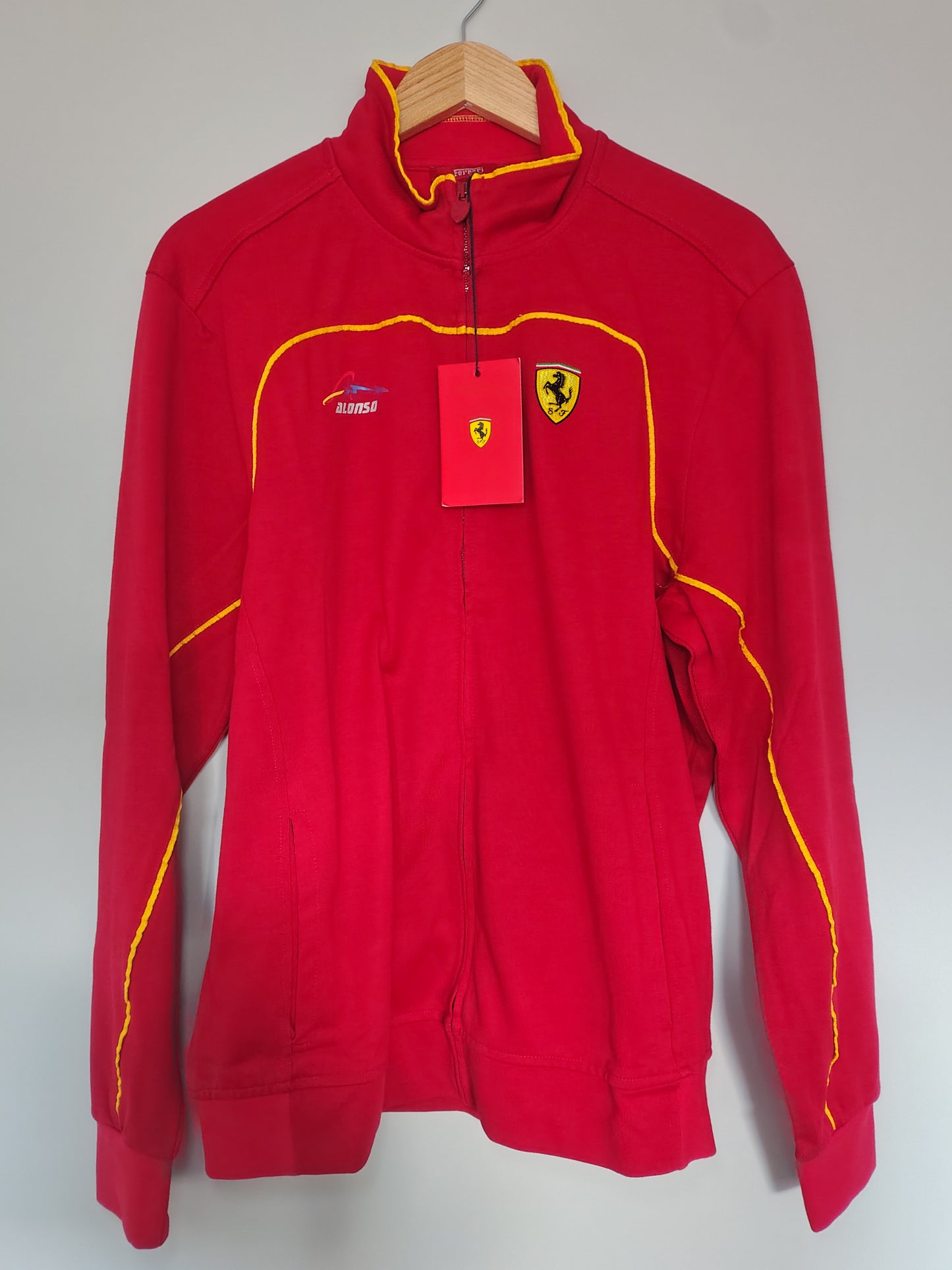 Fernando Alonso Scuderia Ferrari track jacket official F1 formula one grand prix XL BNWT