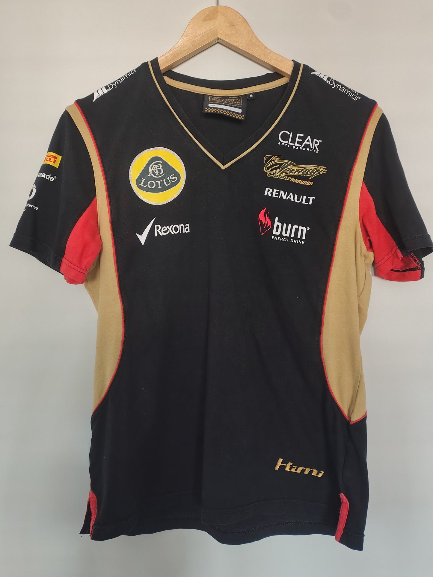 Official Lotus Kimi Raikkonen ladies baby tee top t-shirt medium formula one F1 grand prix