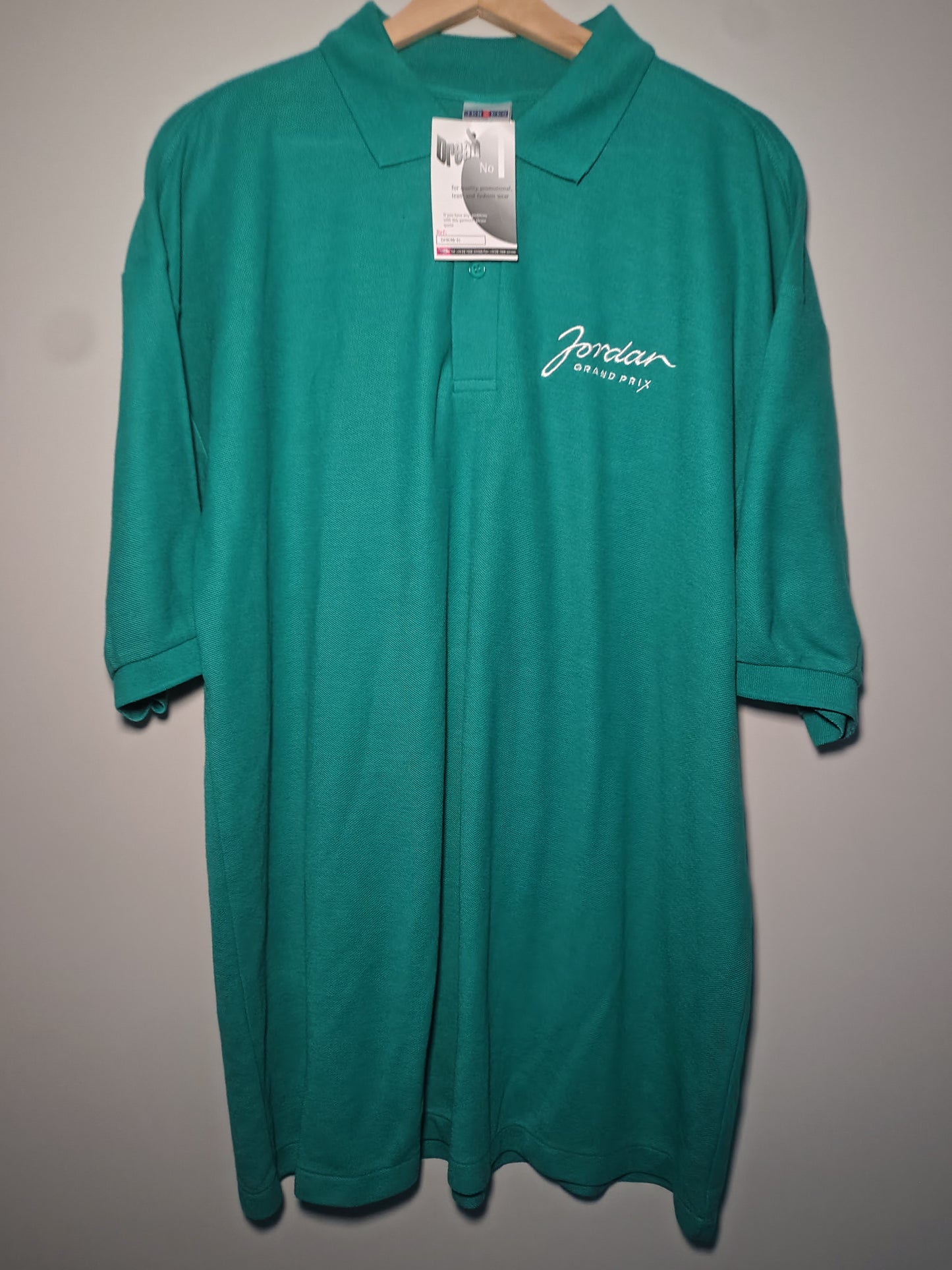 Vintage Jordan Grand Prix polo shirt XL BNWT