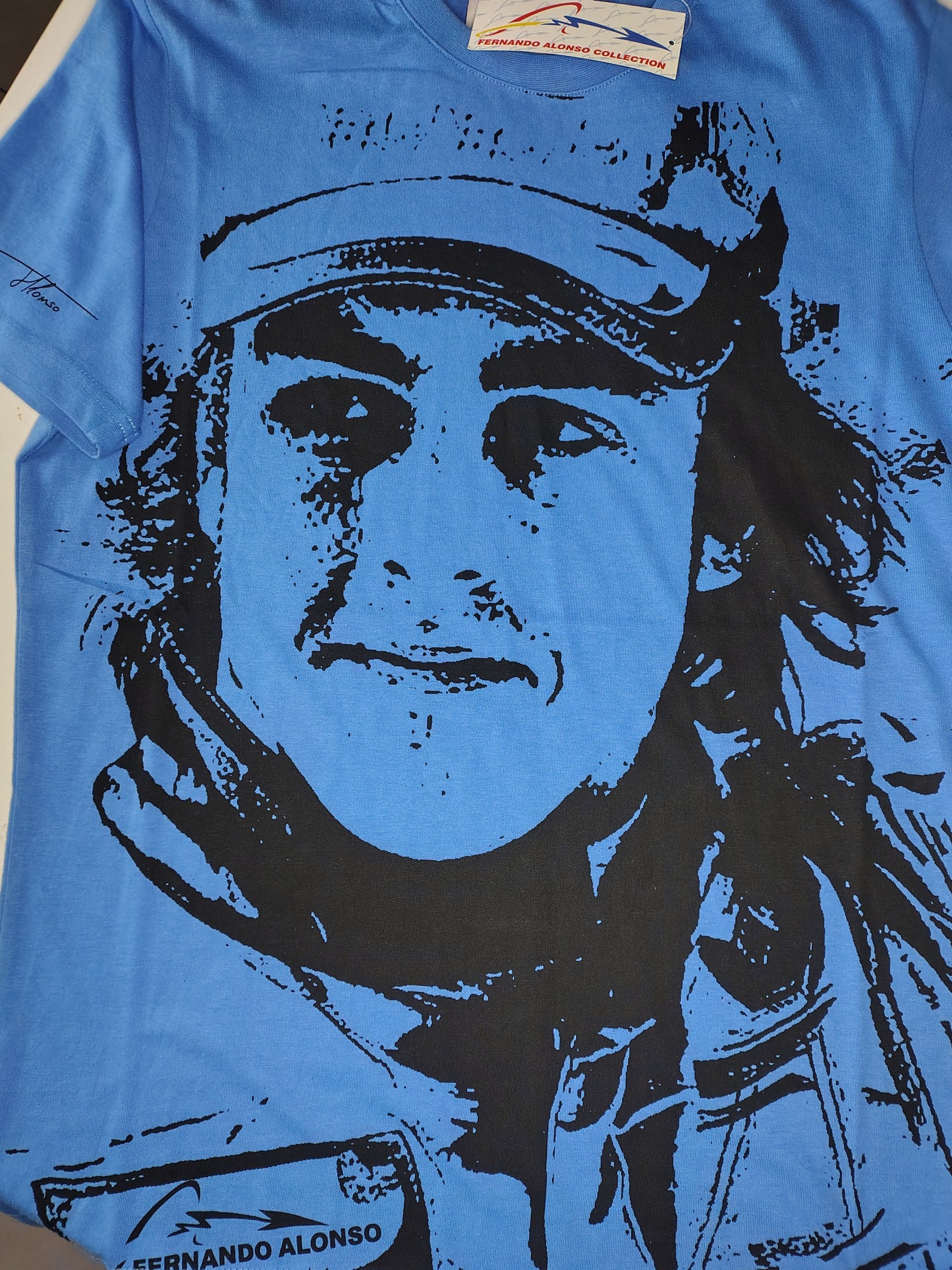 Official Fernando Alonso Renault t-shirt white circa 2005/06 F1 formula one BNWT unisex Medium