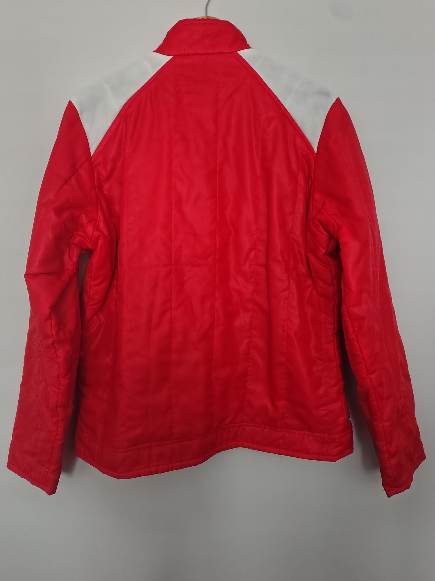Late 1970s / early 1980s Scuderia Ferrari grid team jacket Apollo made in England Heuer F1 grand Prix Formula 1