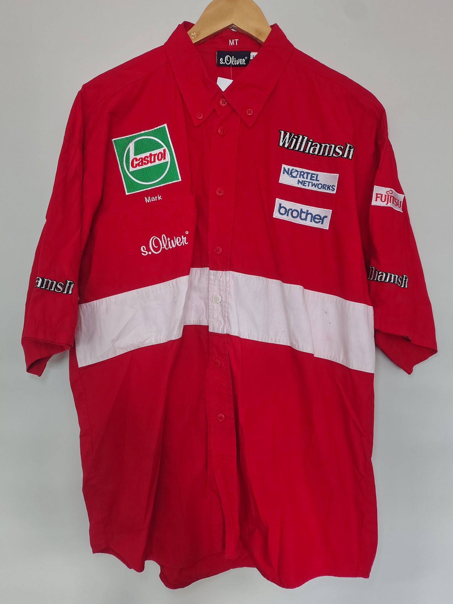 1999 Williams team issue mechanic shirt FW21 F1 formula one grand prix