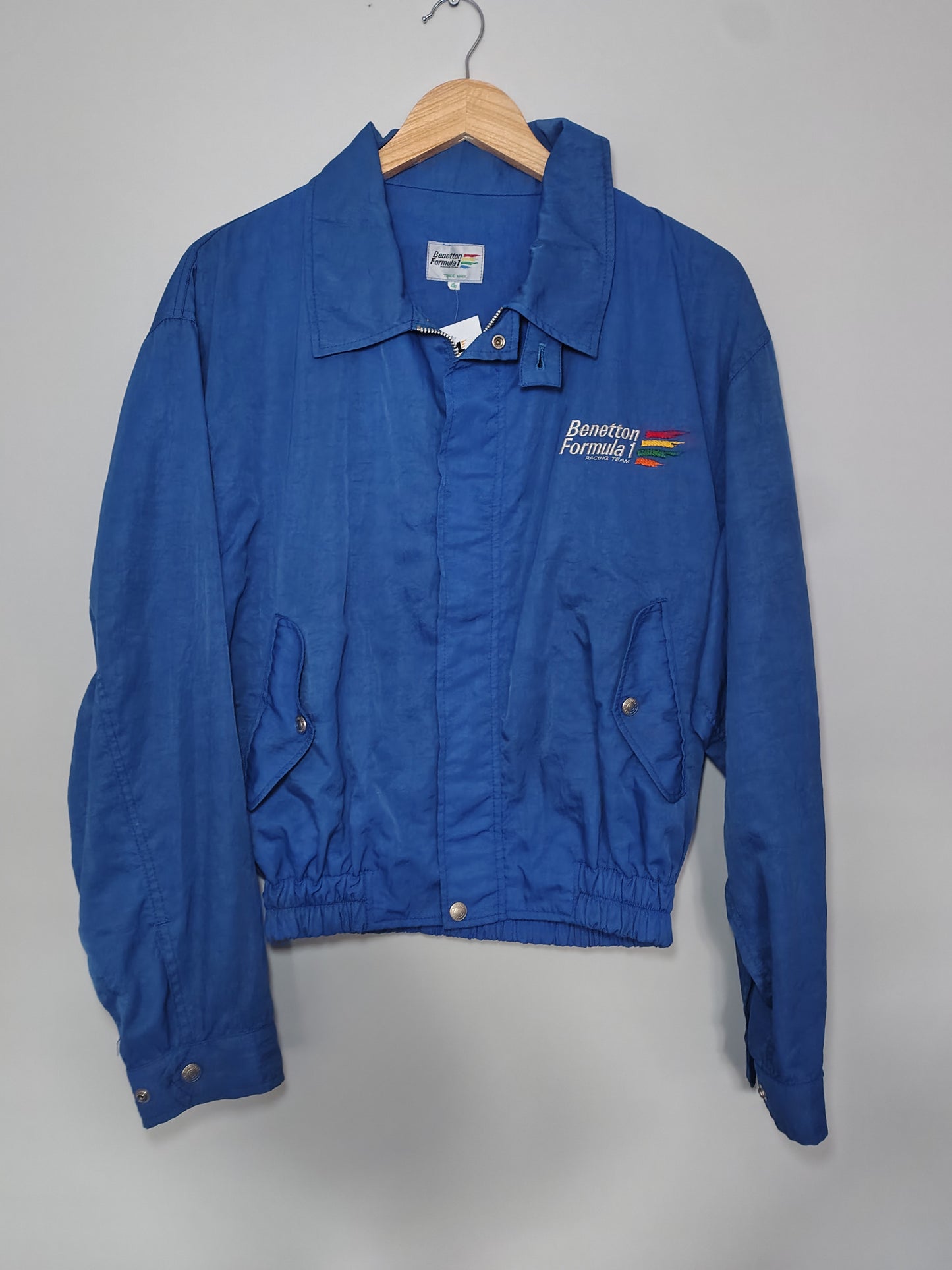 1990s Benetton Formula 1 F1 lightweight grid Jacket Grand Prix Renault Official formula one