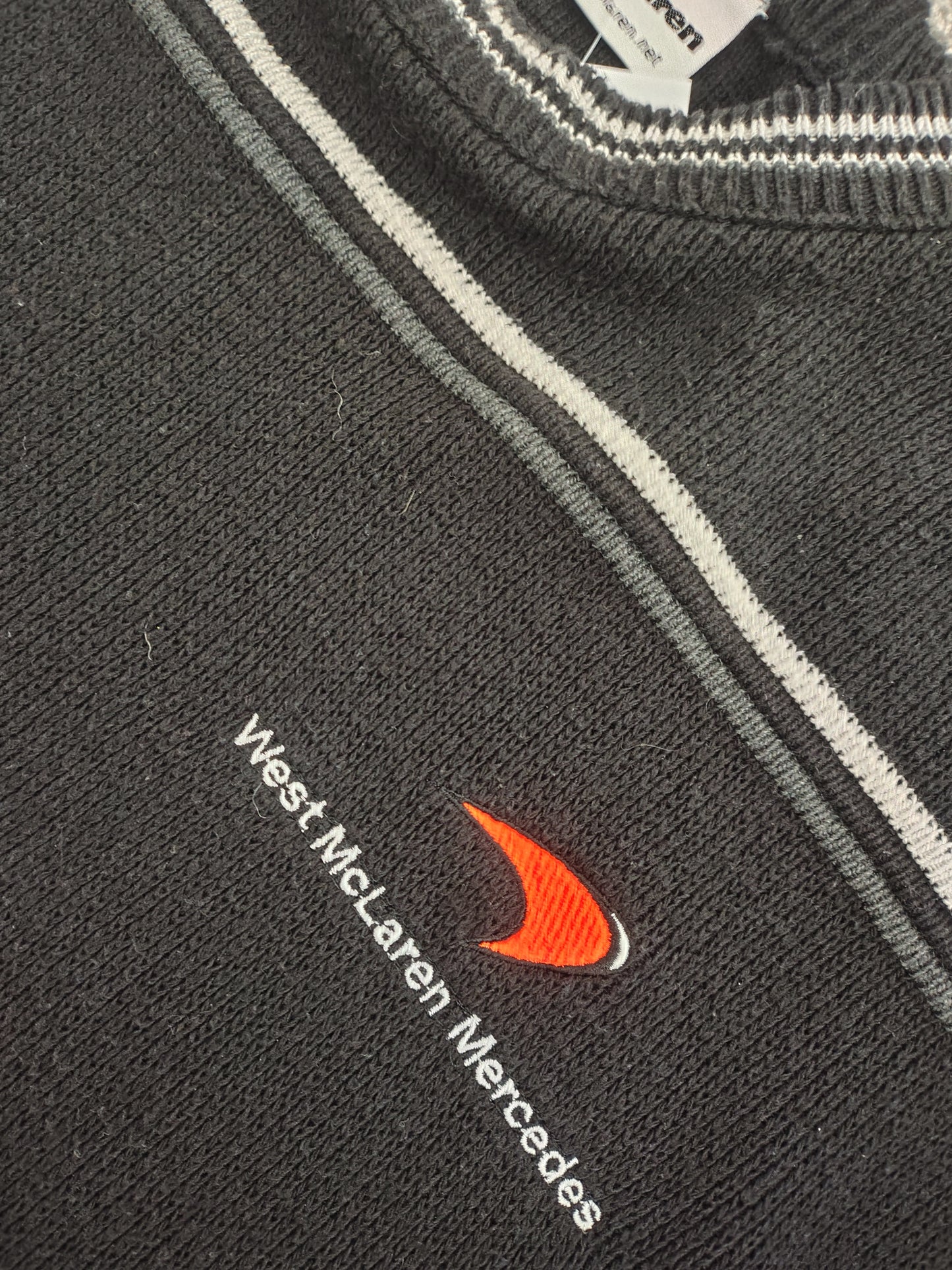 Official West McLaren Mercedes sweatshirt jumper sweater medium Hakkinen Coulthard Raikkonen XL
