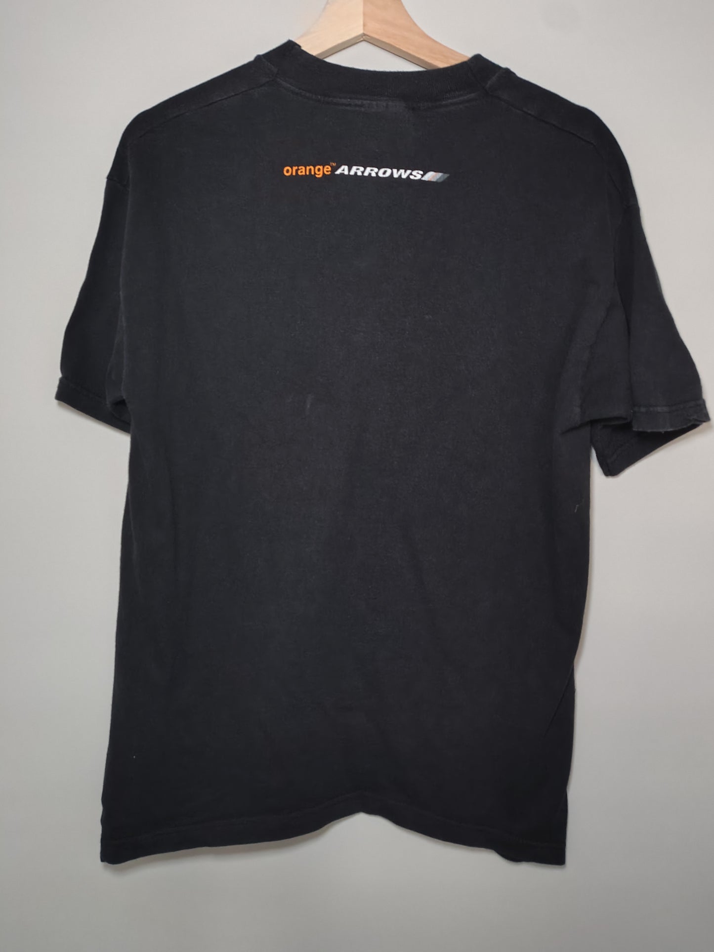 Early 2000's Orange Arrows t-shirt formula 1 F1 grand Prix official