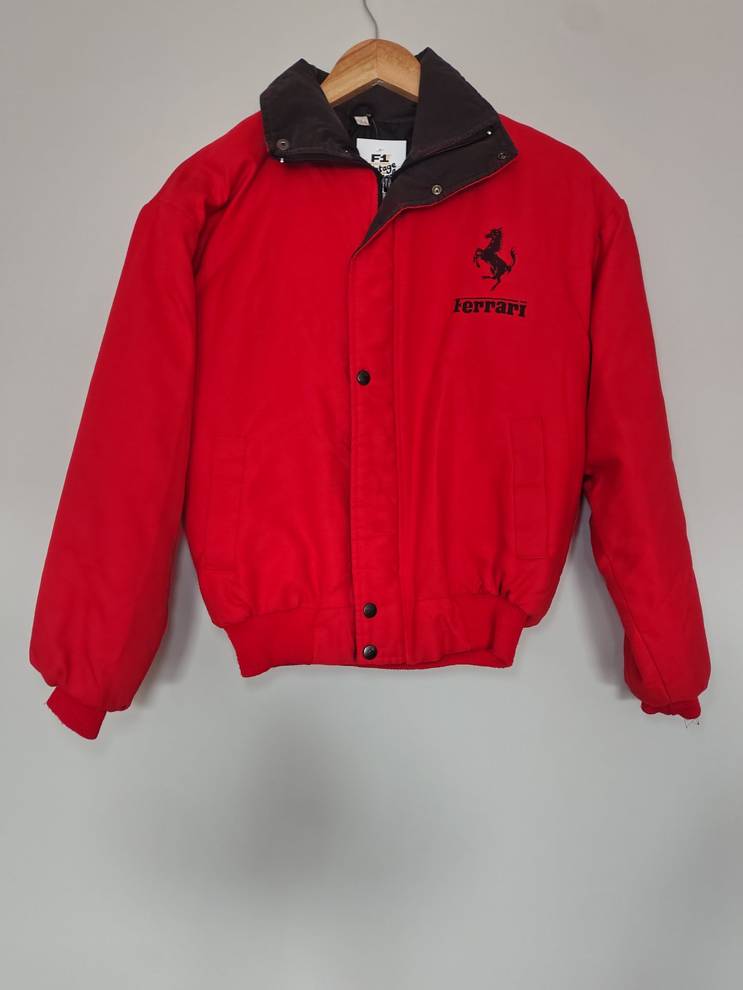 Vintage Scuderia Ferrari jacket made in UK formula one F1 grand Prix
