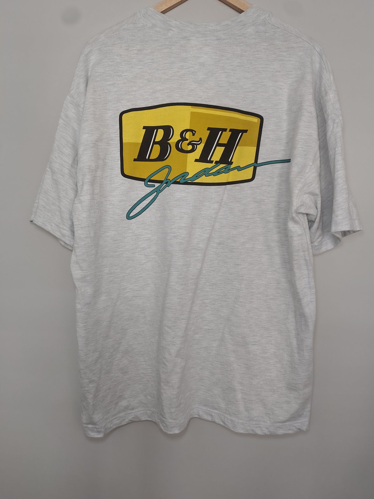 Official Jordan Grand Prix tshirt grey XL Benson & hedges F1