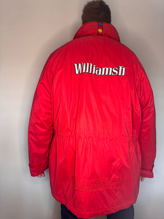 Vintage Williams F1 Pit Racing Jacket by Blue Water circa 1999